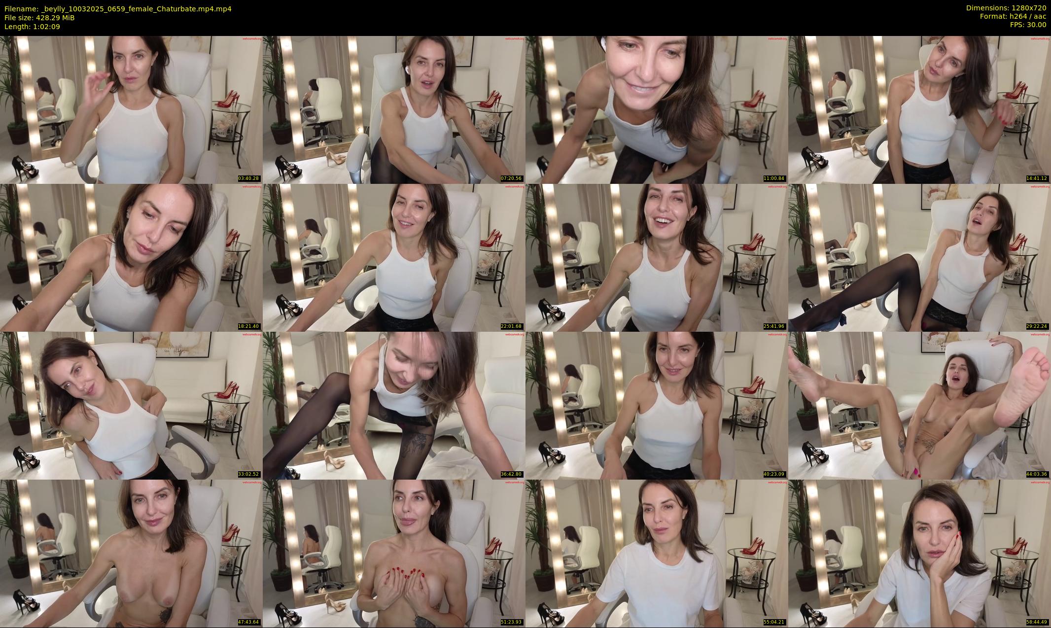 _beylly — 63 minute Chaturbate female cam show recording, 720p, Mar 10, 2025