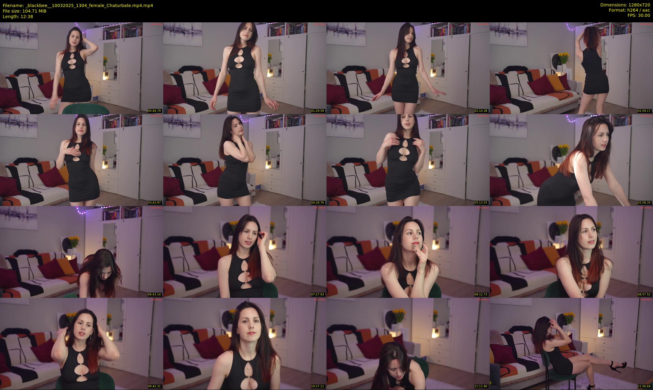_blackbee_ — 13 minute Chaturbate female cam show recording, 720p, Mar 10, 2025