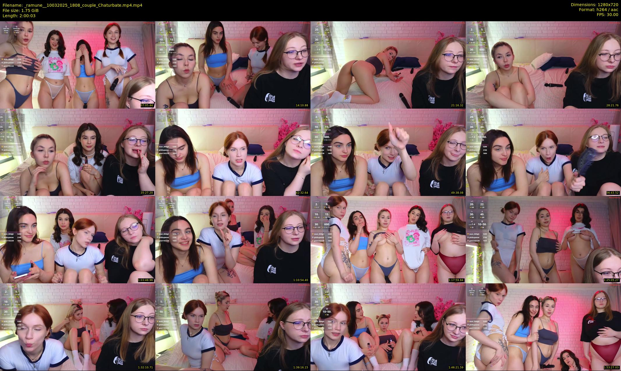 _ramune_ — 121 minute Chaturbate couple cam show recording, 720p, Mar 10, 2025