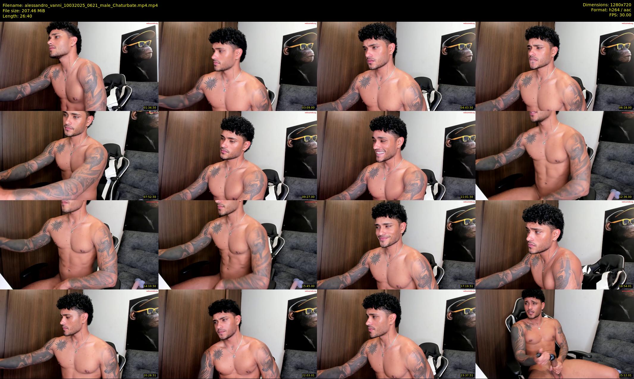 alessandro_vanni — 27 minute Chaturbate male cam show recording, 720p, Mar 10, 2025