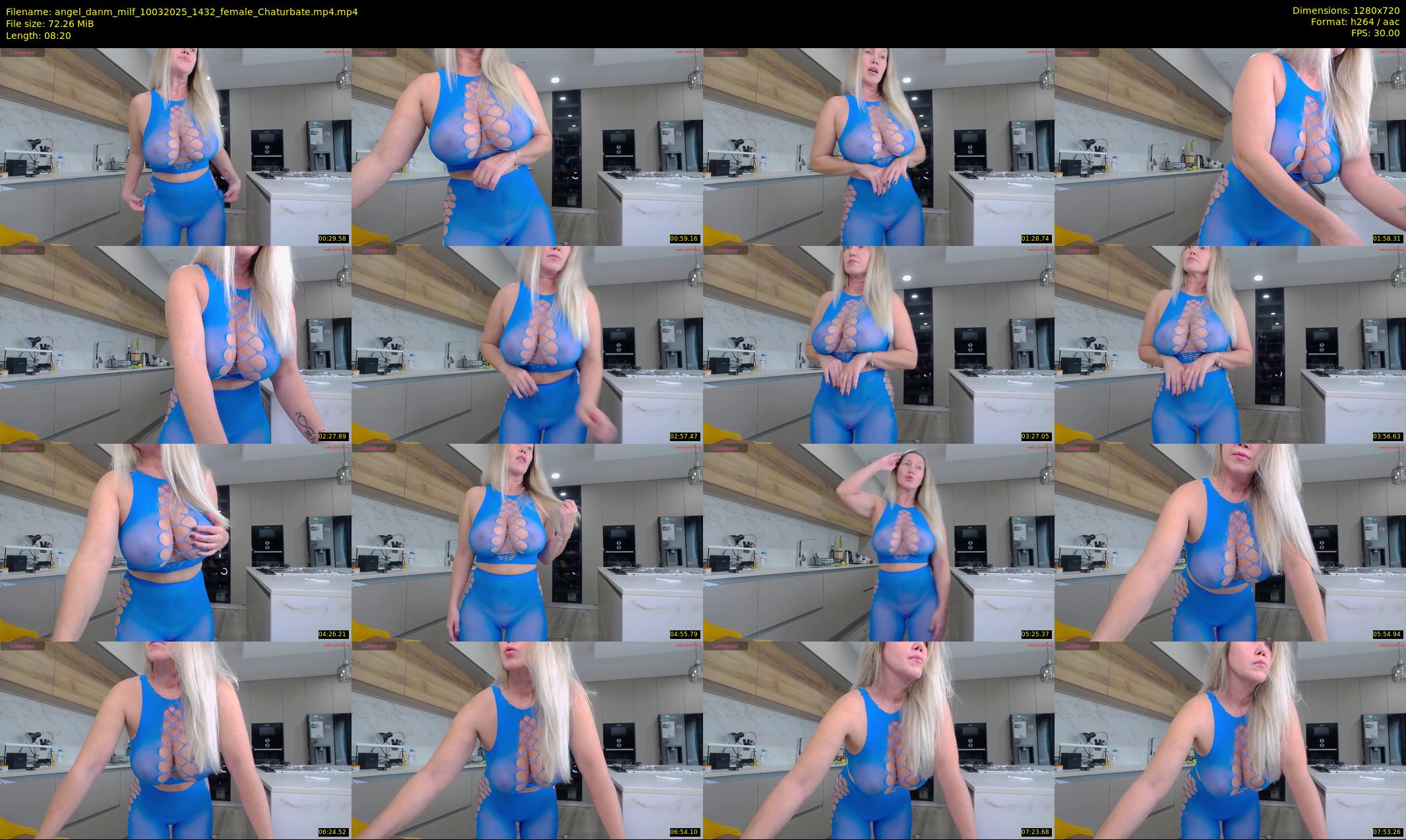 angel_danm_milf — 9 minute Chaturbate female cam show recording, 720p, Mar 10, 2025