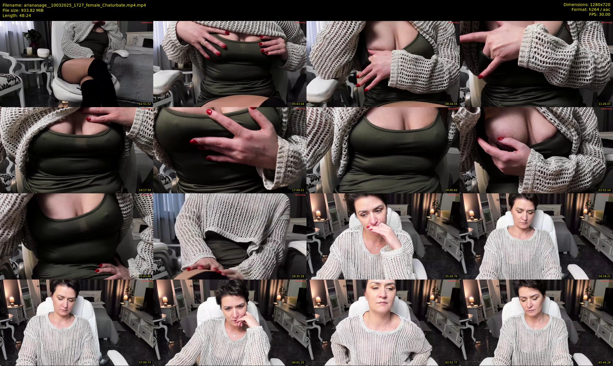 arianasage_ — 49 minute Chaturbate female cam show recording, 720p, Mar 10, 2025