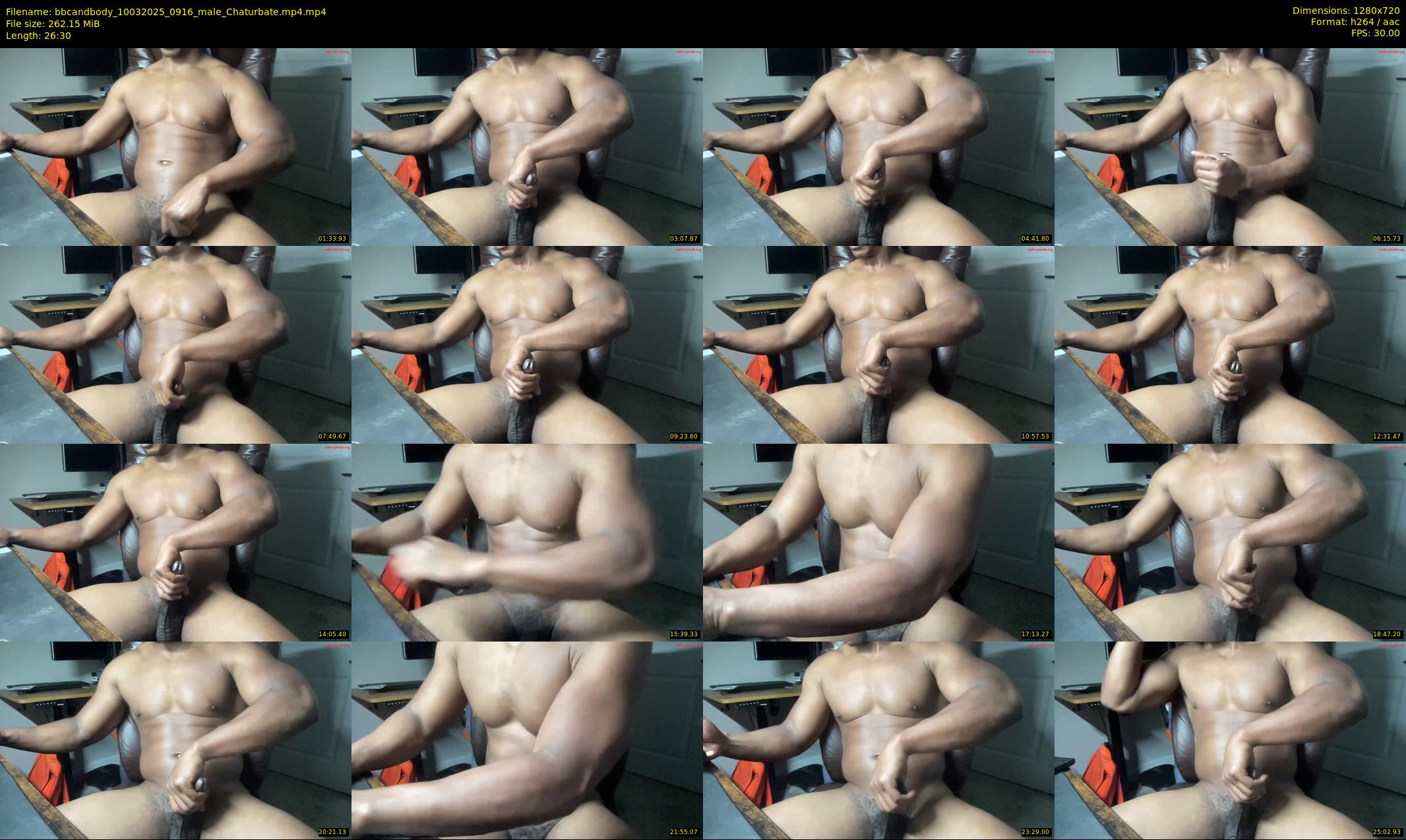 bbcandbody — 27 minute Chaturbate male cam show recording, 720p, Mar 10, 2025