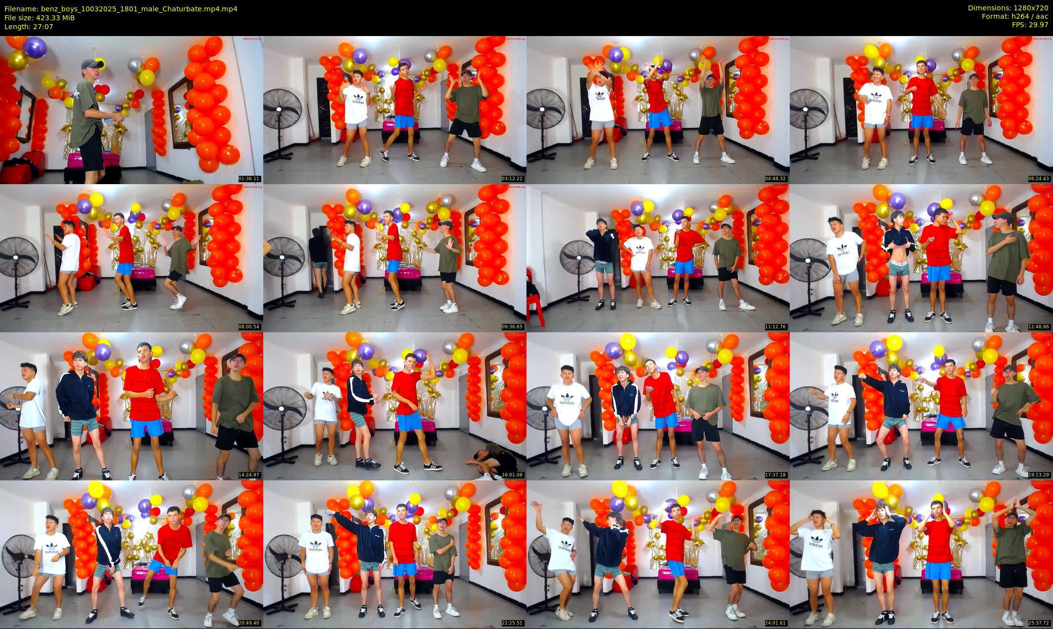 benz_boys — 28 minute Chaturbate male cam show recording, 720p, Mar 10, 2025