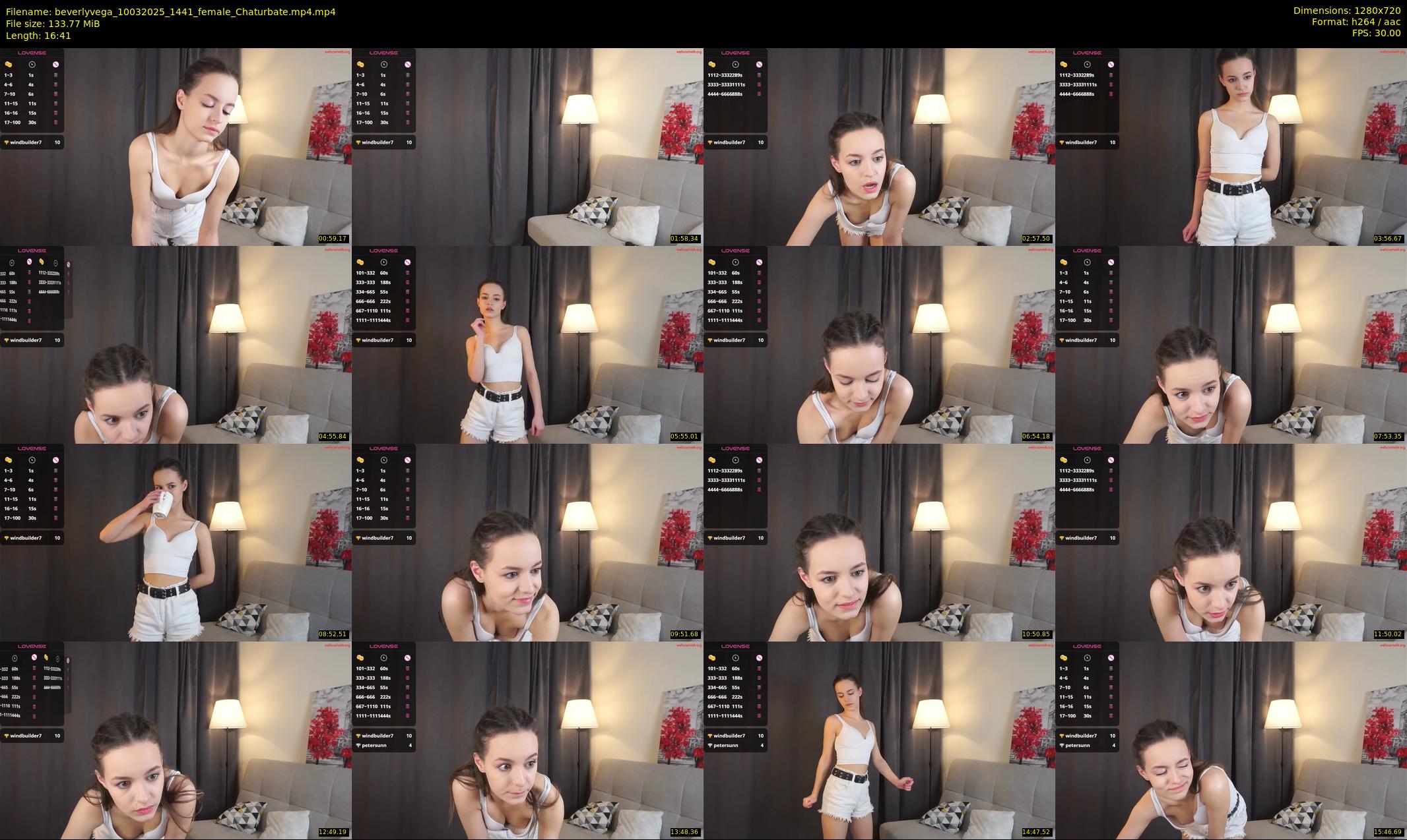 beverlyvega — 17 minute Chaturbate couple cam show recording, 720p, Mar 10, 2025