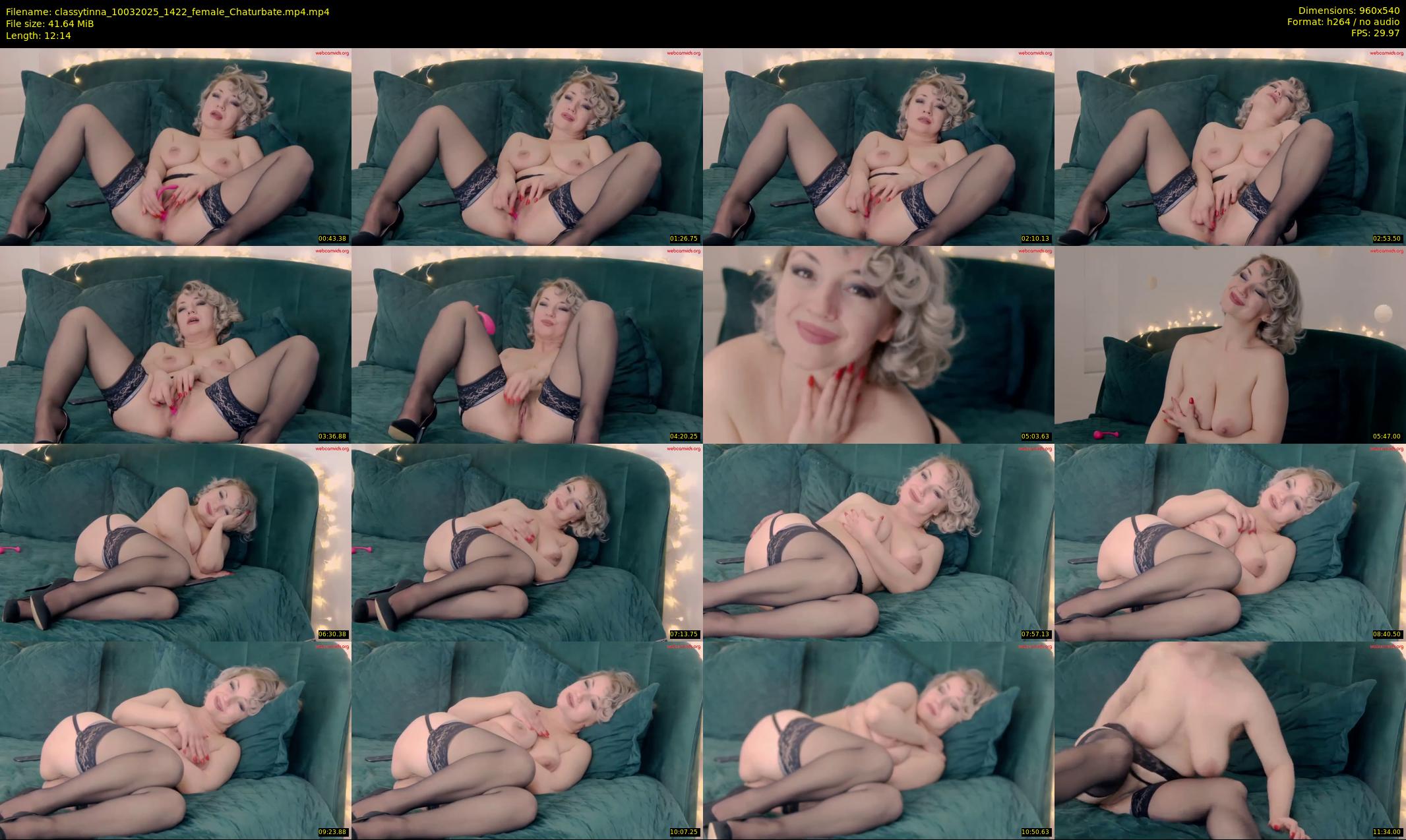 classytinna — 13 minute Chaturbate female cam show recording, 480p, Mar 10, 2025