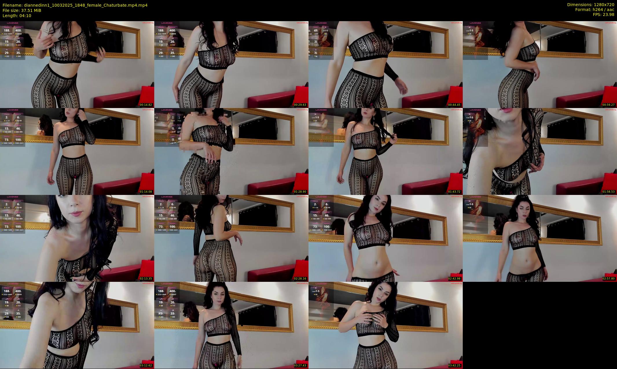diannedinn1 — 5 minute Chaturbate female cam show recording, 720p, Mar 10, 2025