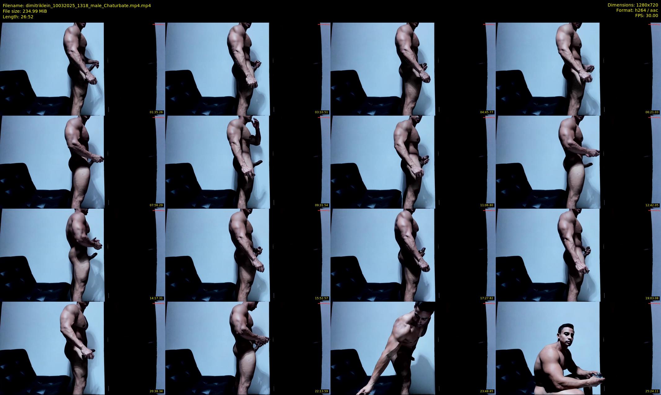 dimitriklein — 27 minute Chaturbate male cam show recording, 720p, Mar 10, 2025