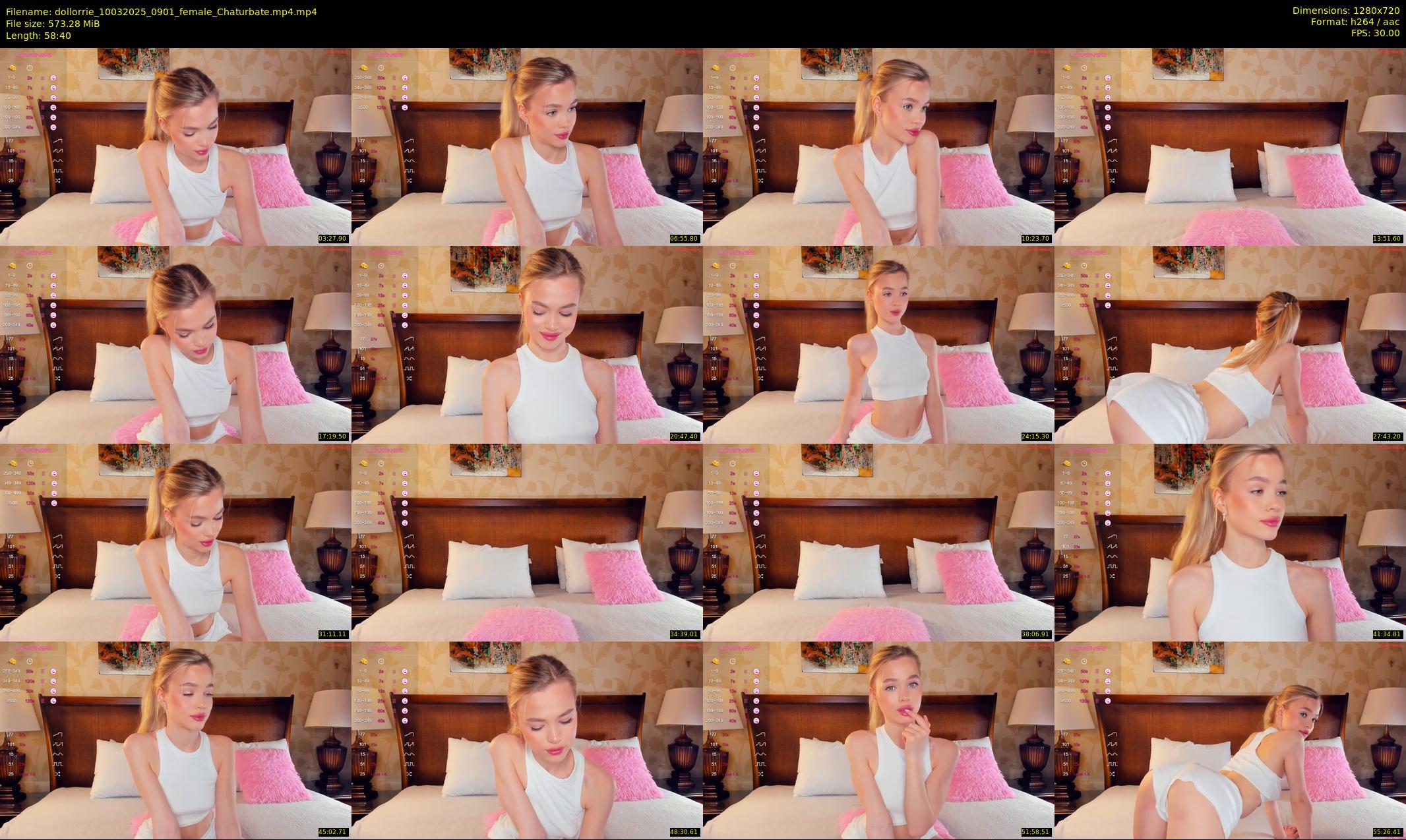 dollorrie — 59 minute Chaturbate couple cam show recording, 720p, Mar 10, 2025