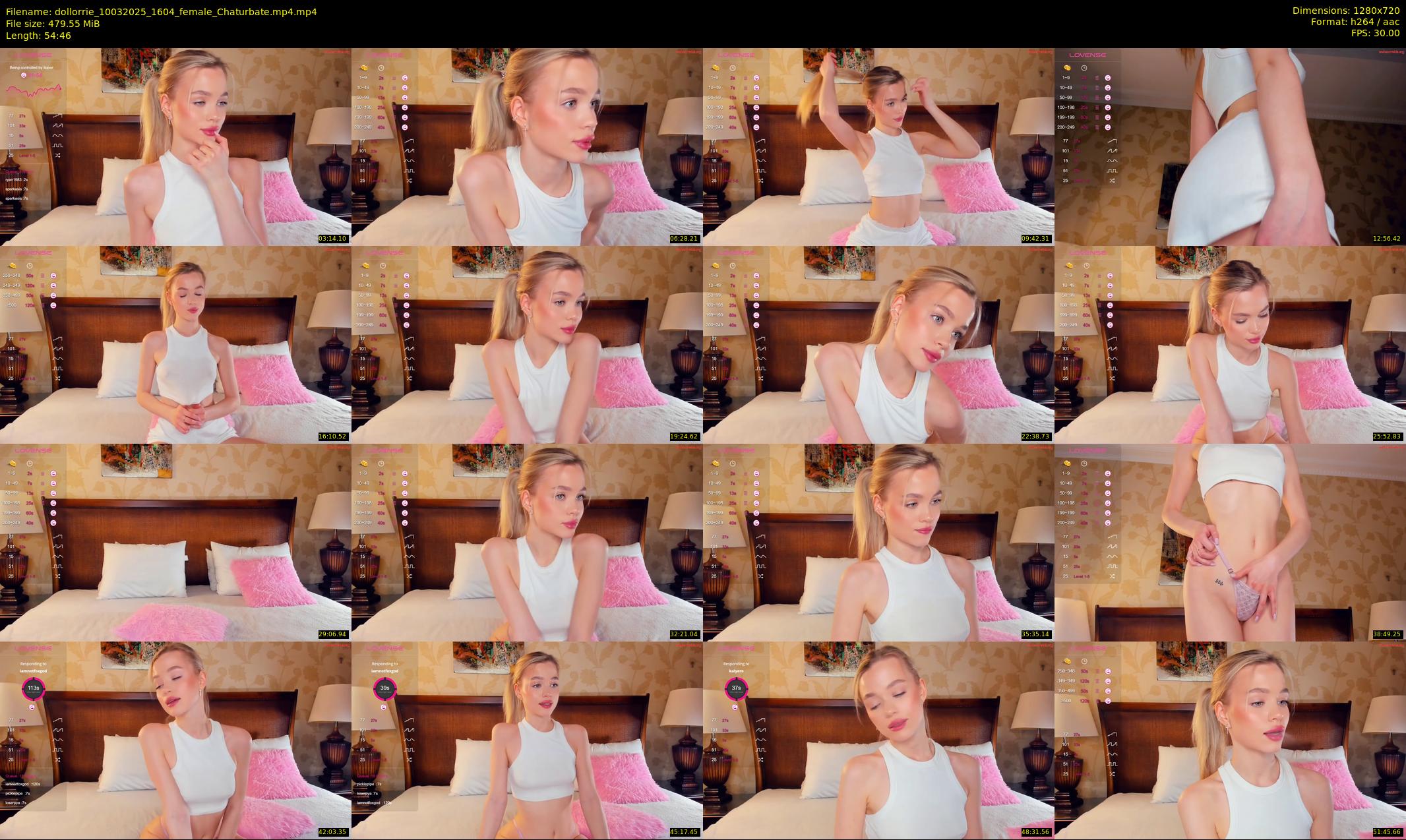 dollorrie — 55 minute Chaturbate couple cam show recording, 720p, Mar 10, 2025