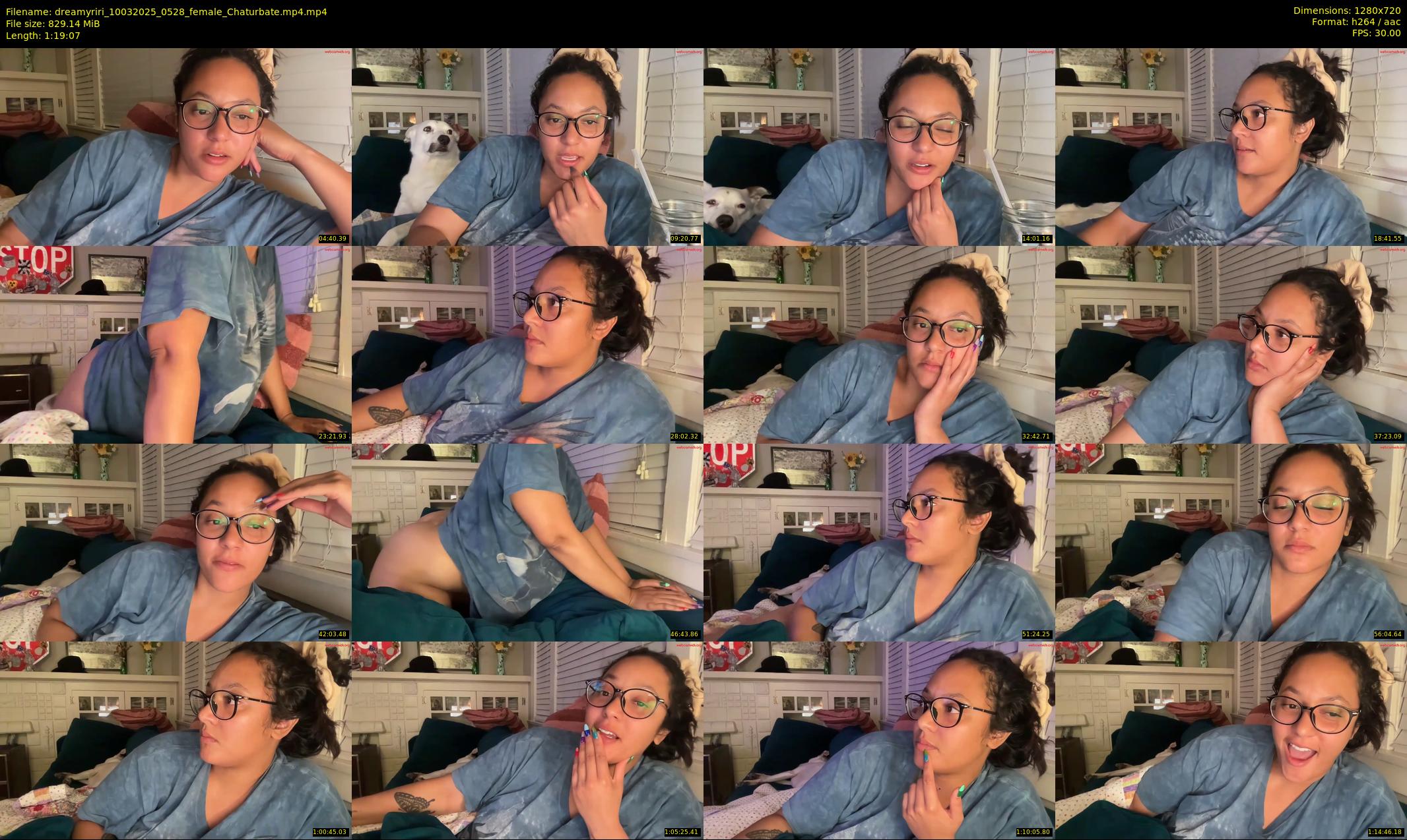 dreamyriri — 80 minute Chaturbate female cam show recording, 720p, Mar 10, 2025