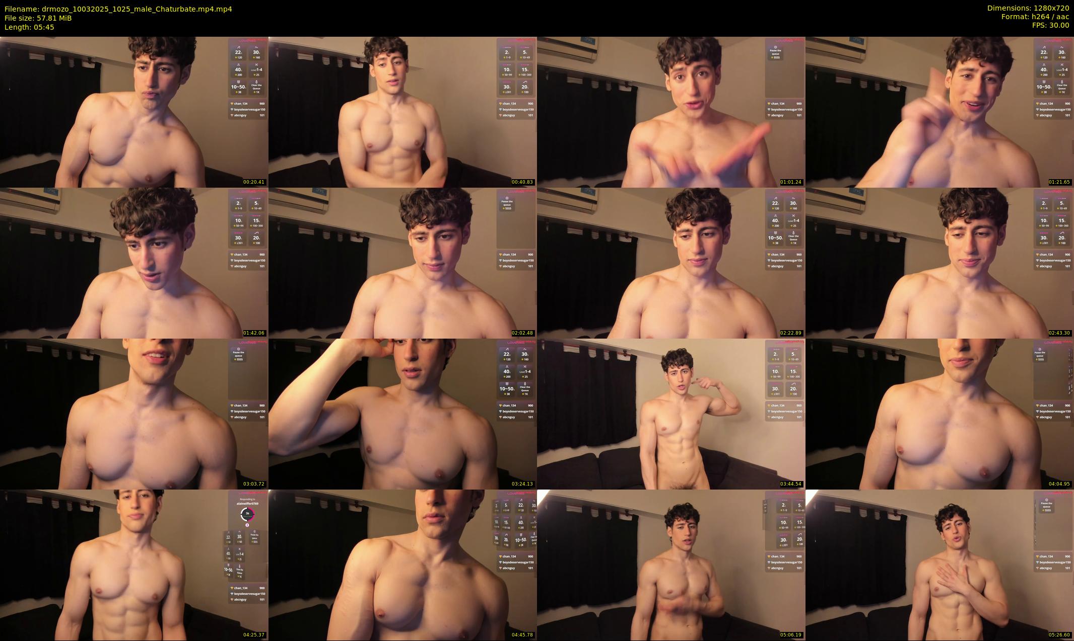 drmozo — 6 minute Chaturbate male cam show recording, 720p, Mar 10, 2025