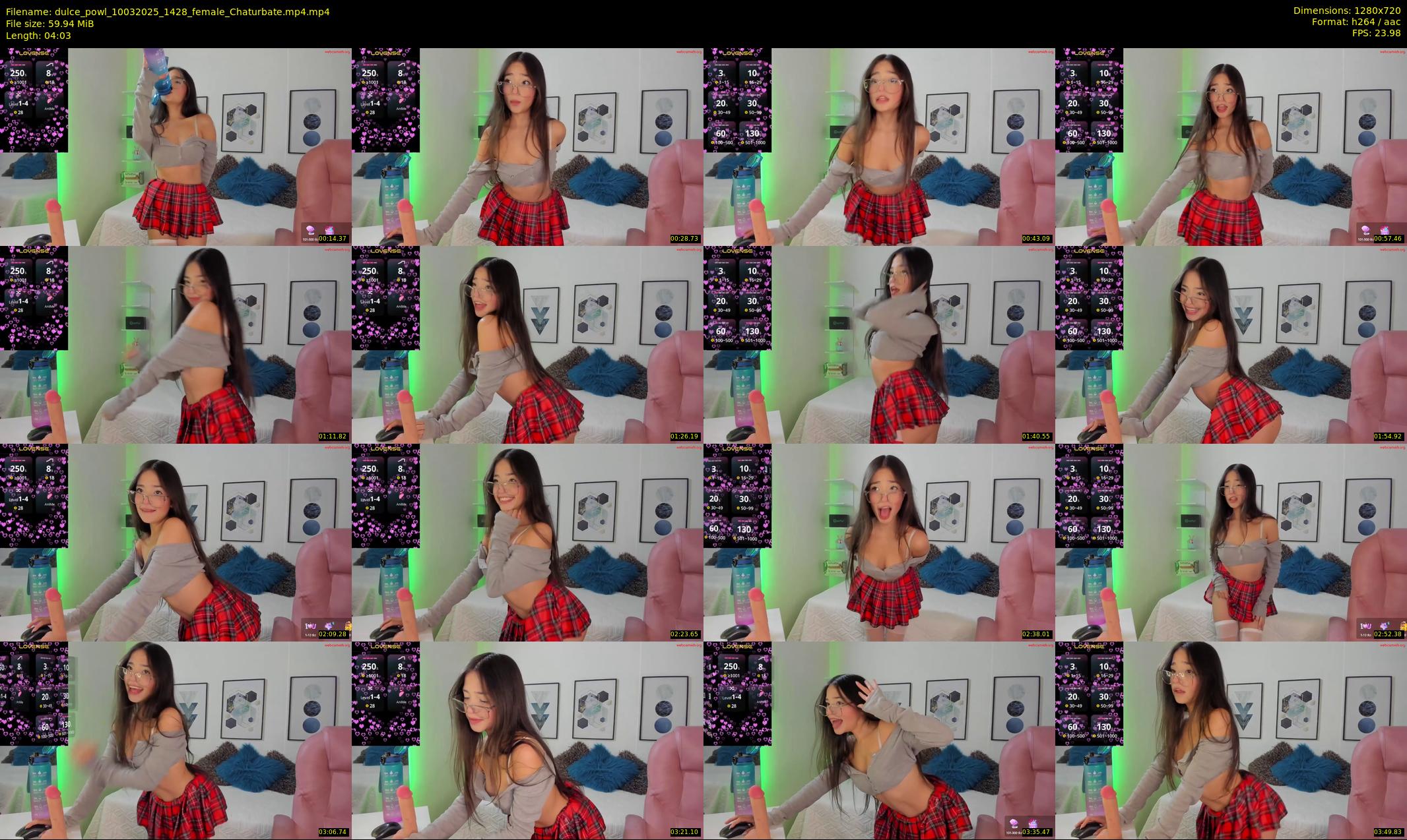 dulce_powl — 5 minute Chaturbate female cam show recording, 720p, Mar 10, 2025