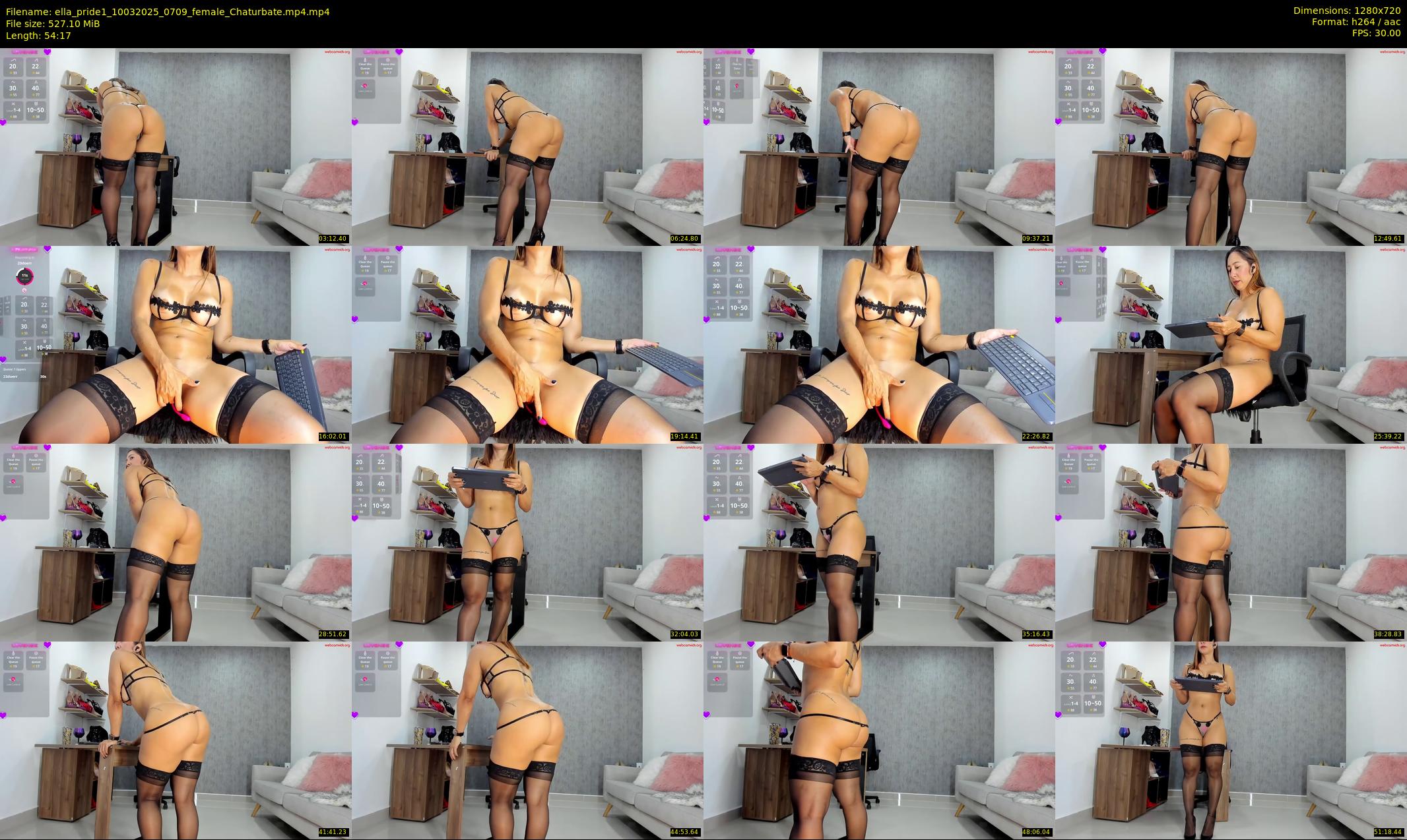 ella_pride1 — 55 minute Chaturbate female cam show recording, 720p, Mar 10, 2025