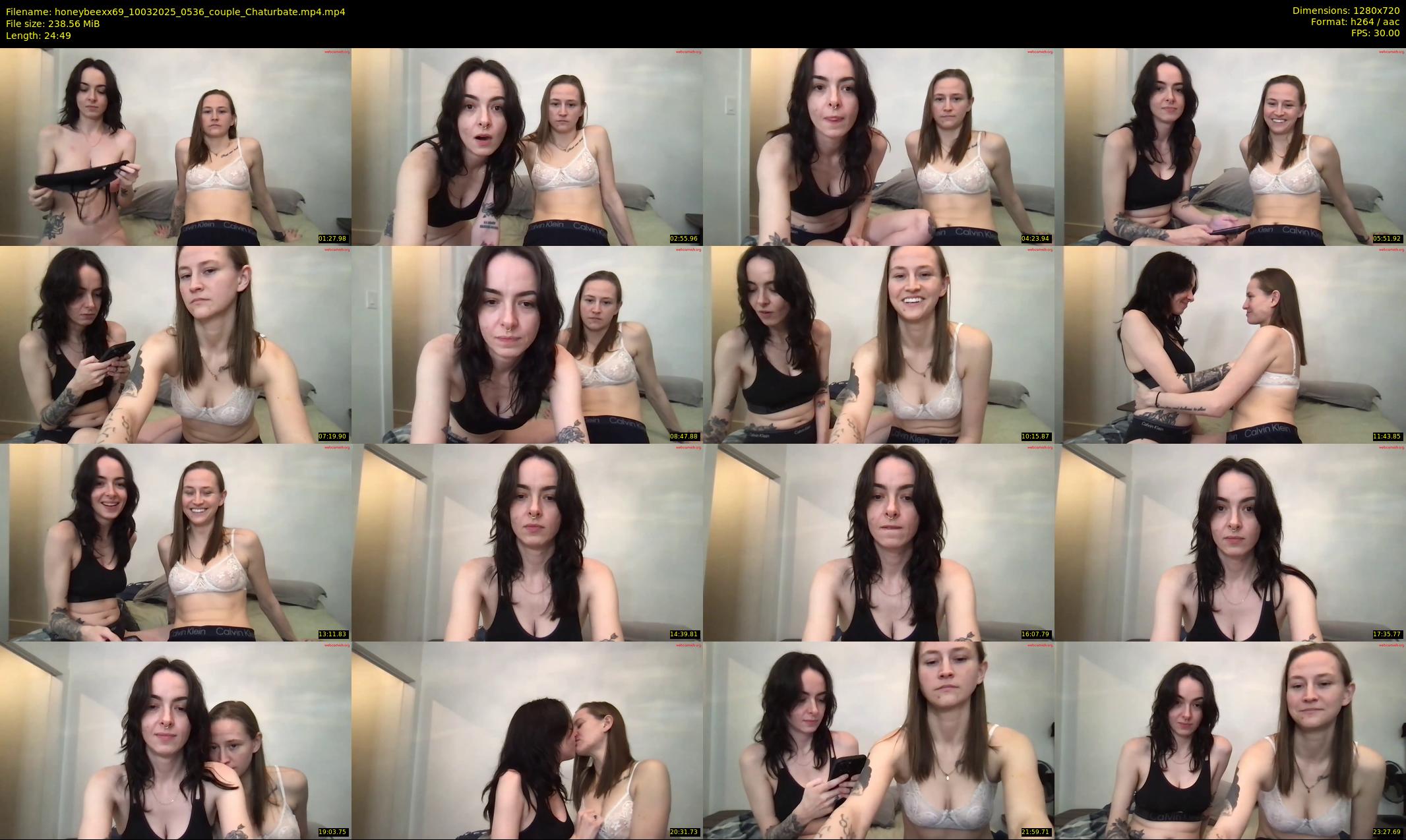 honeybeexx69 — 25 minute Chaturbate couple cam show recording, 720p, Mar 10, 2025