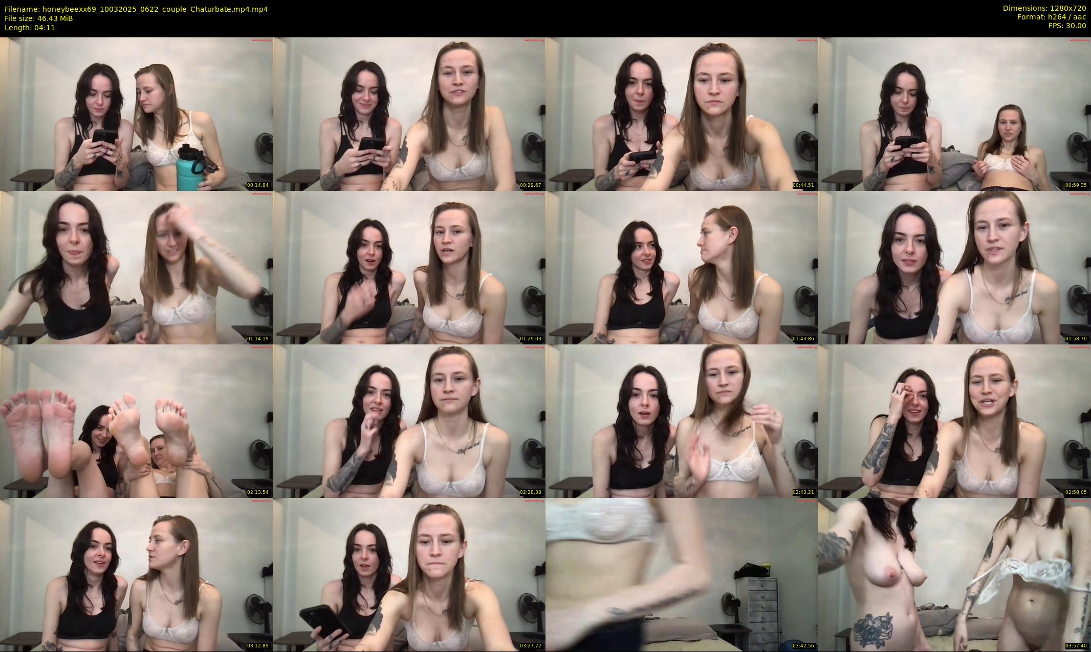 honeybeexx69 — 5 minute Chaturbate couple cam show recording, 720p, Mar 10, 2025