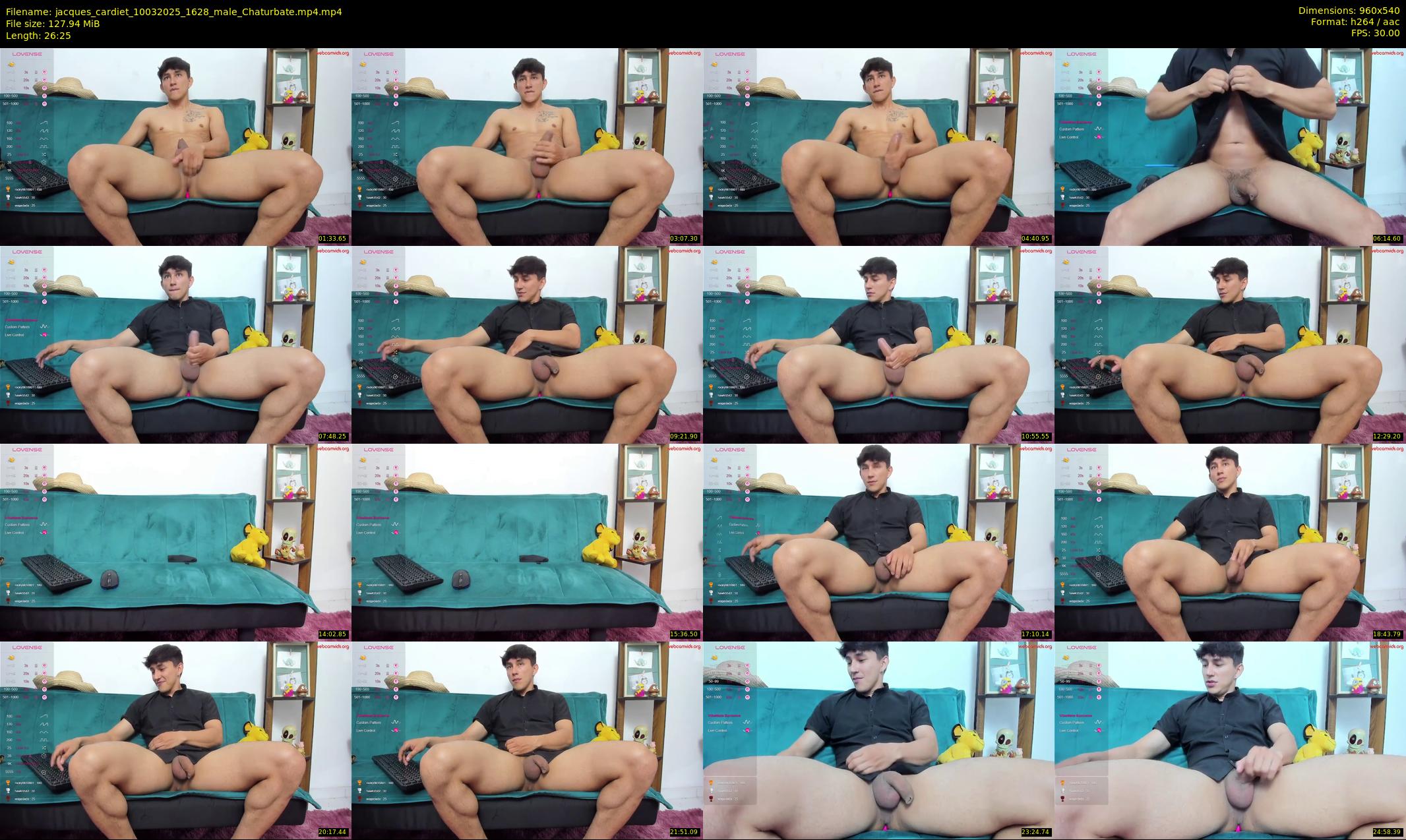 jacques_cardiet — 27 minute Chaturbate male cam show recording, 480p, Mar 10, 2025