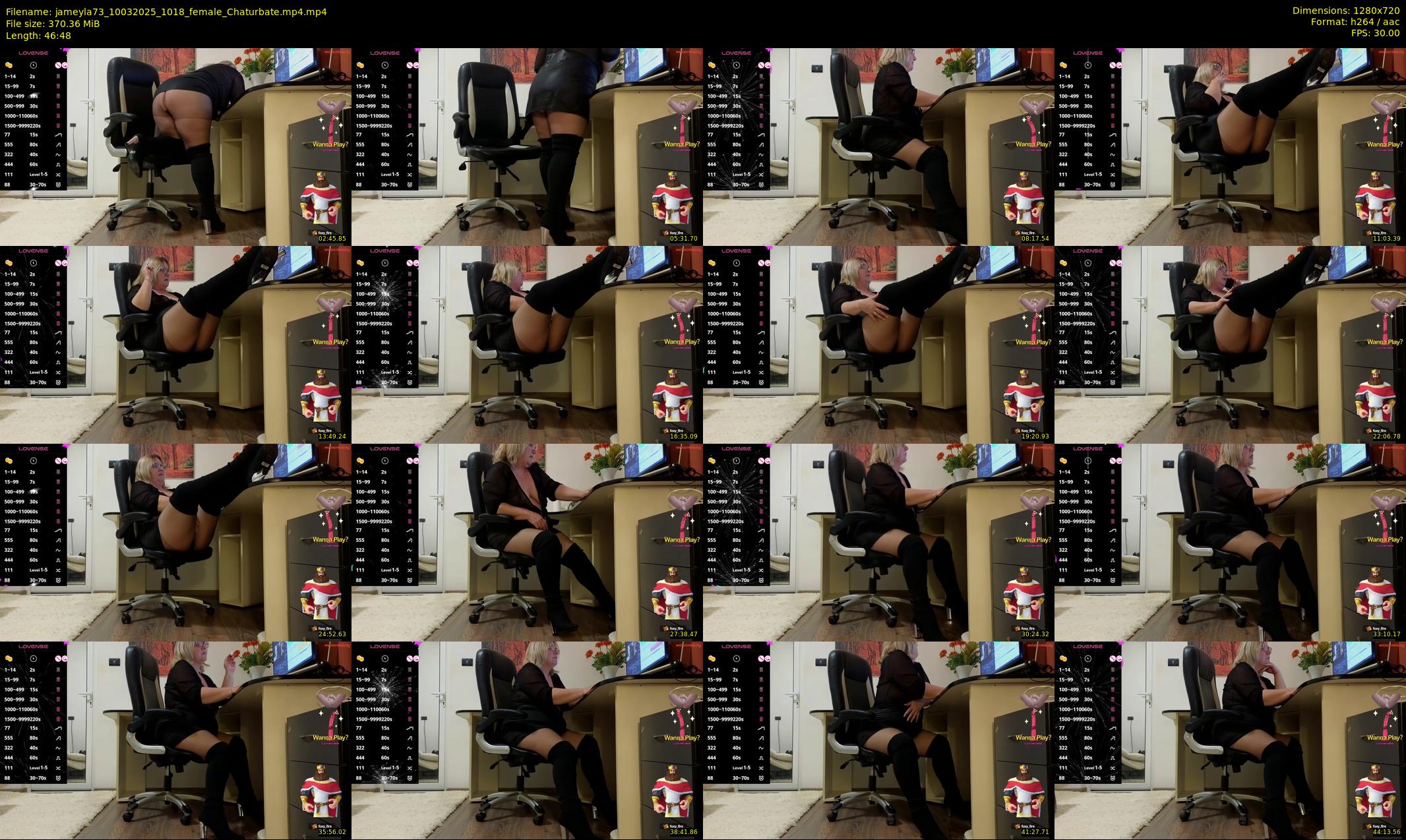 jameyla73 — 47 minute Chaturbate female cam show recording, 720p, Mar 10, 2025