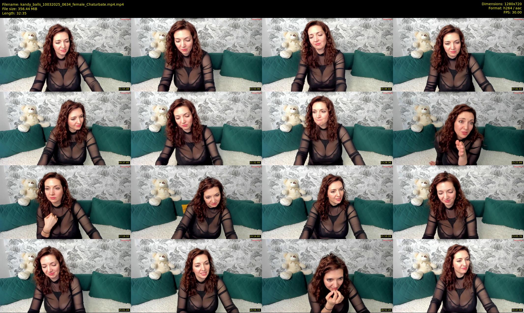 kandy_balls — 33 minute Chaturbate female cam show recording, 720p, Mar 10, 2025