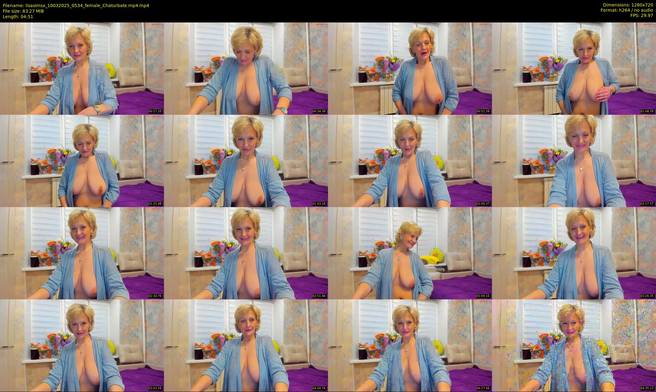 lisasimsx — 5 minute Chaturbate female cam show recording, 720p, Mar 10, 2025