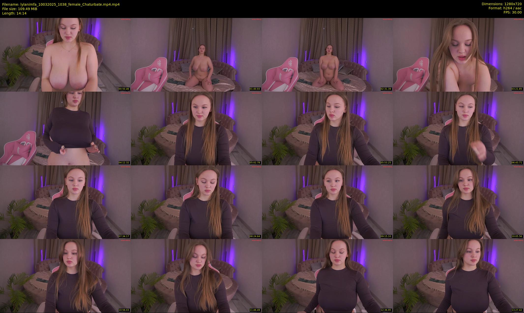 lylanimfa — 15 minute Chaturbate female cam show recording, 720p, Mar 10, 2025