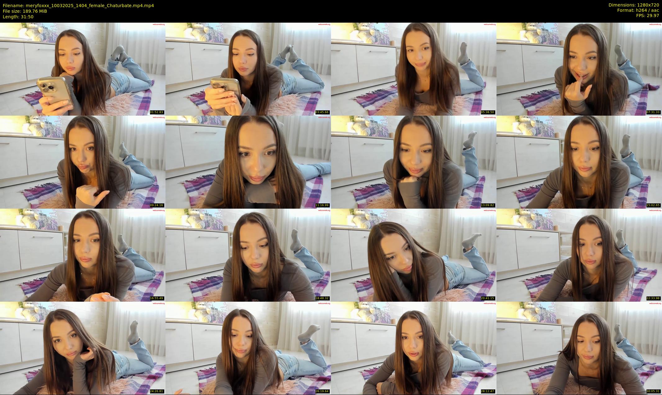 meryfoxxx — 32 minute Chaturbate female cam show recording, 720p, Mar 10, 2025