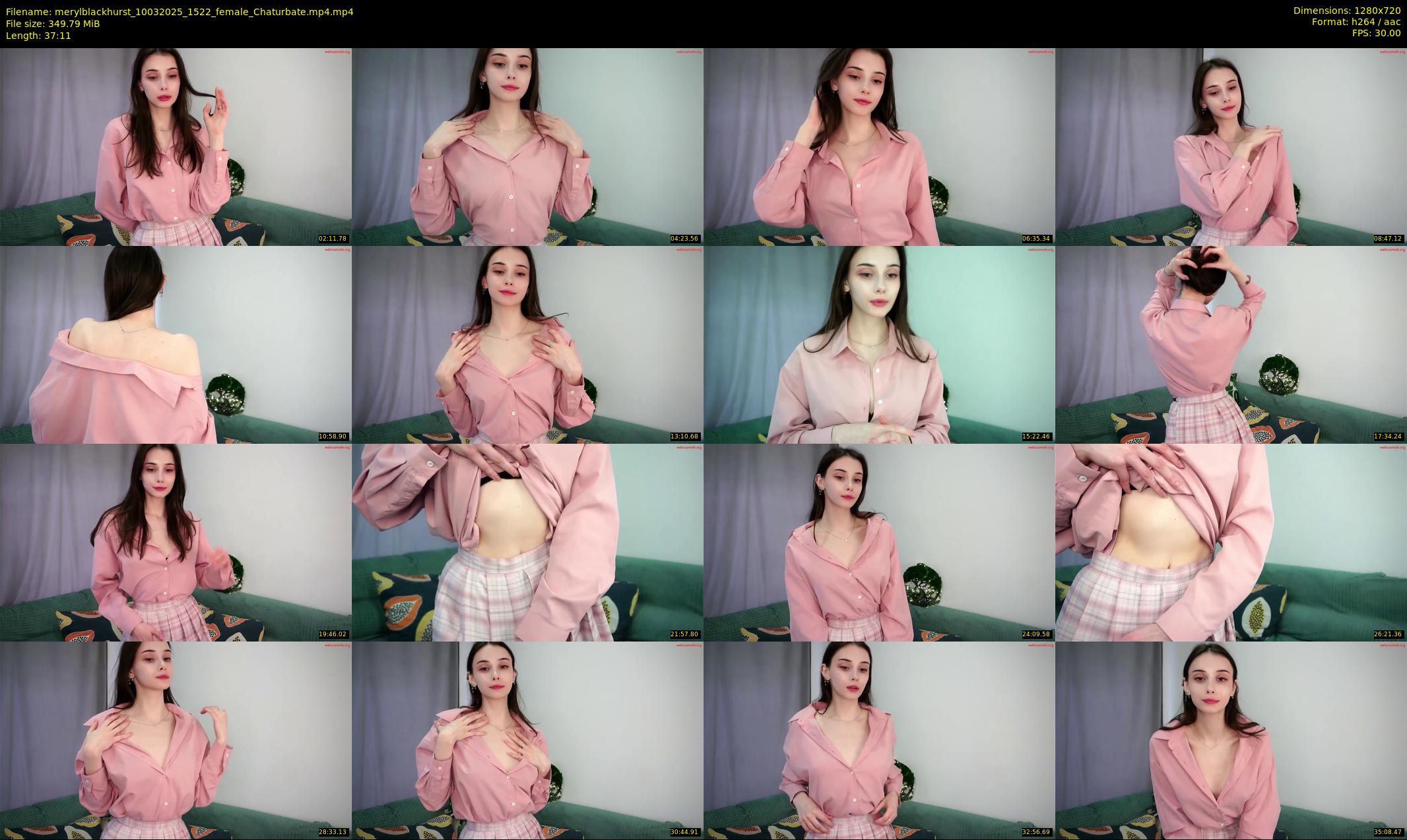 merylblackhurst — 38 minute Chaturbate female cam show recording, 720p, Mar 10, 2025