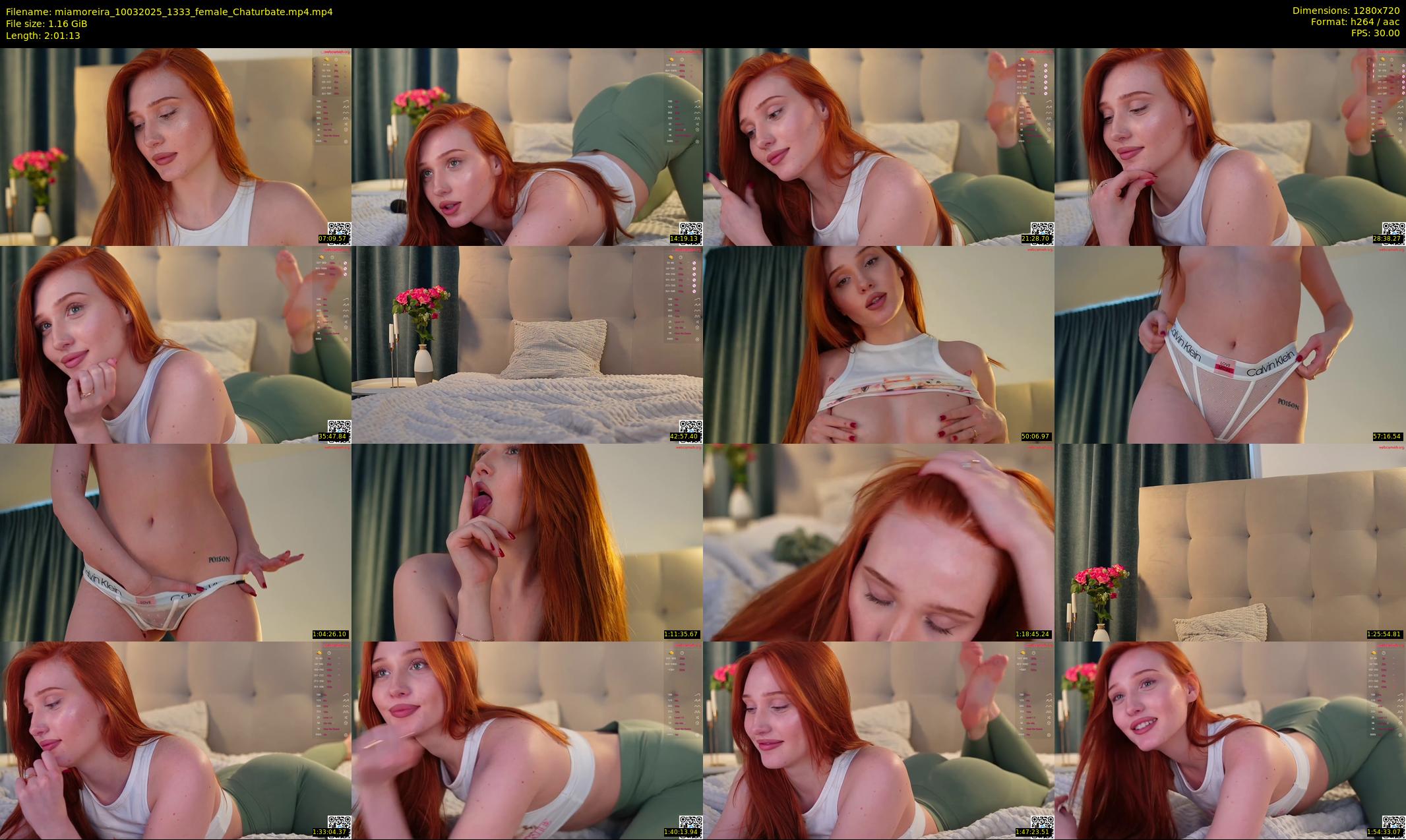 miamoreira — 122 minute Chaturbate female cam show recording, 720p, Mar 10, 2025