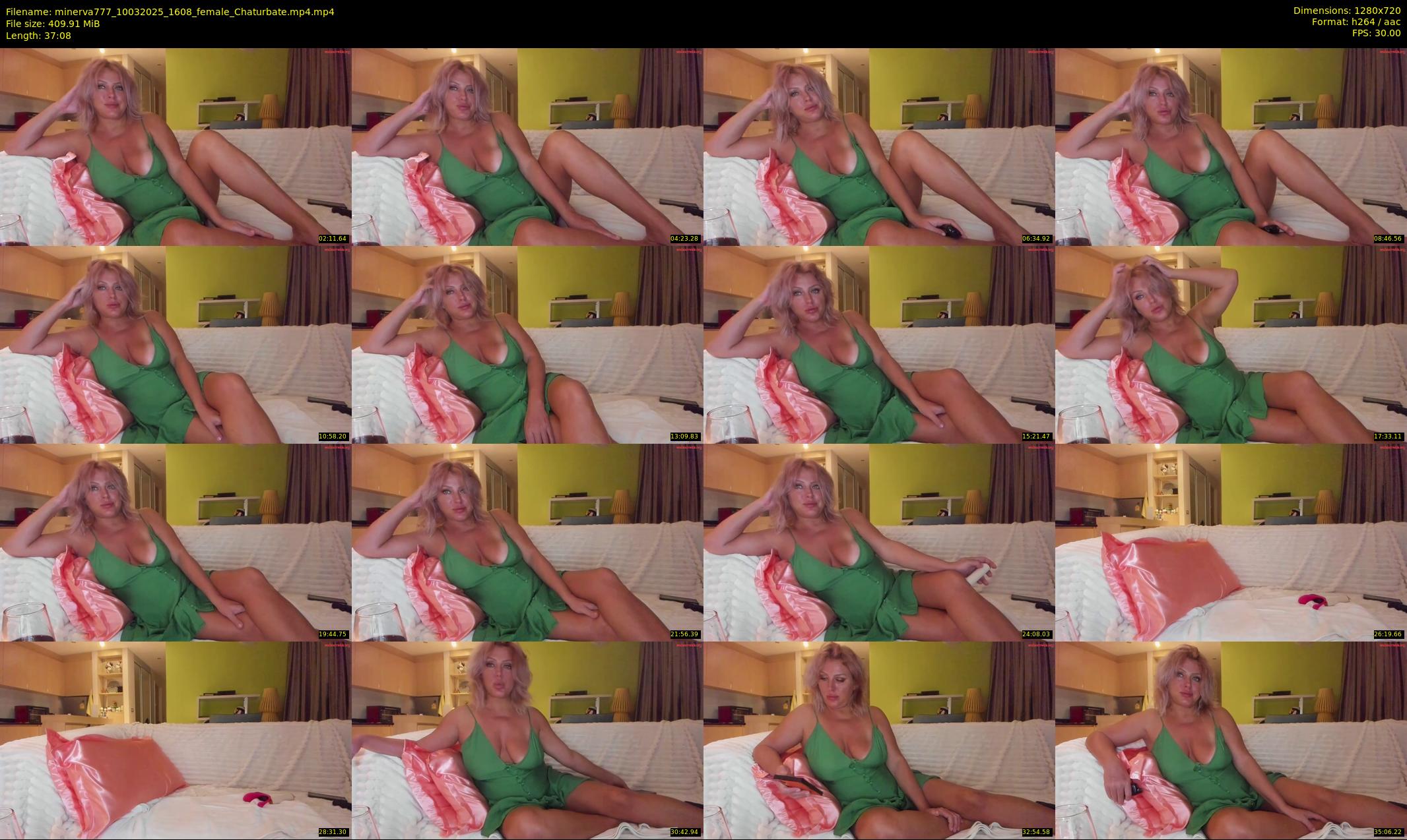 minerva777 — 38 minute Chaturbate female cam show recording, 720p, Mar 10, 2025
