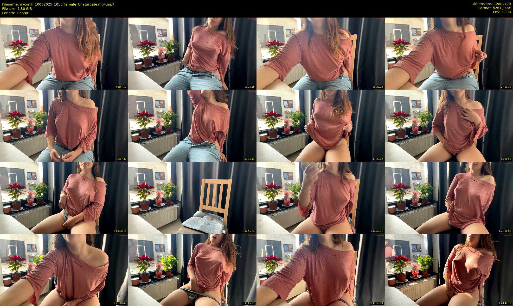 nyconik — 115 minute Chaturbate female cam show recording, 720p, Mar 10, 2025