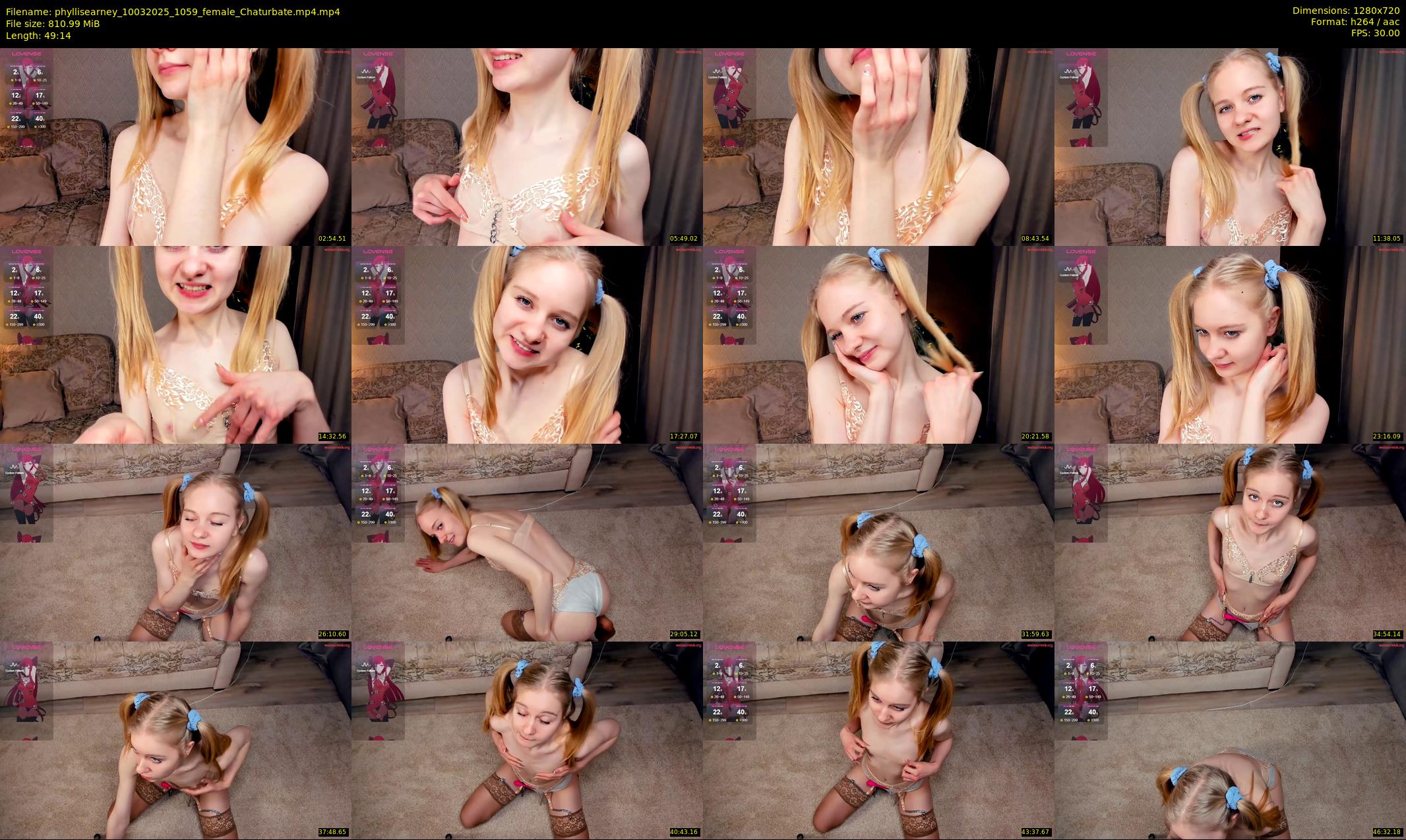 phyllisearney — 50 minute Chaturbate female cam show recording, 720p, Mar 10, 2025