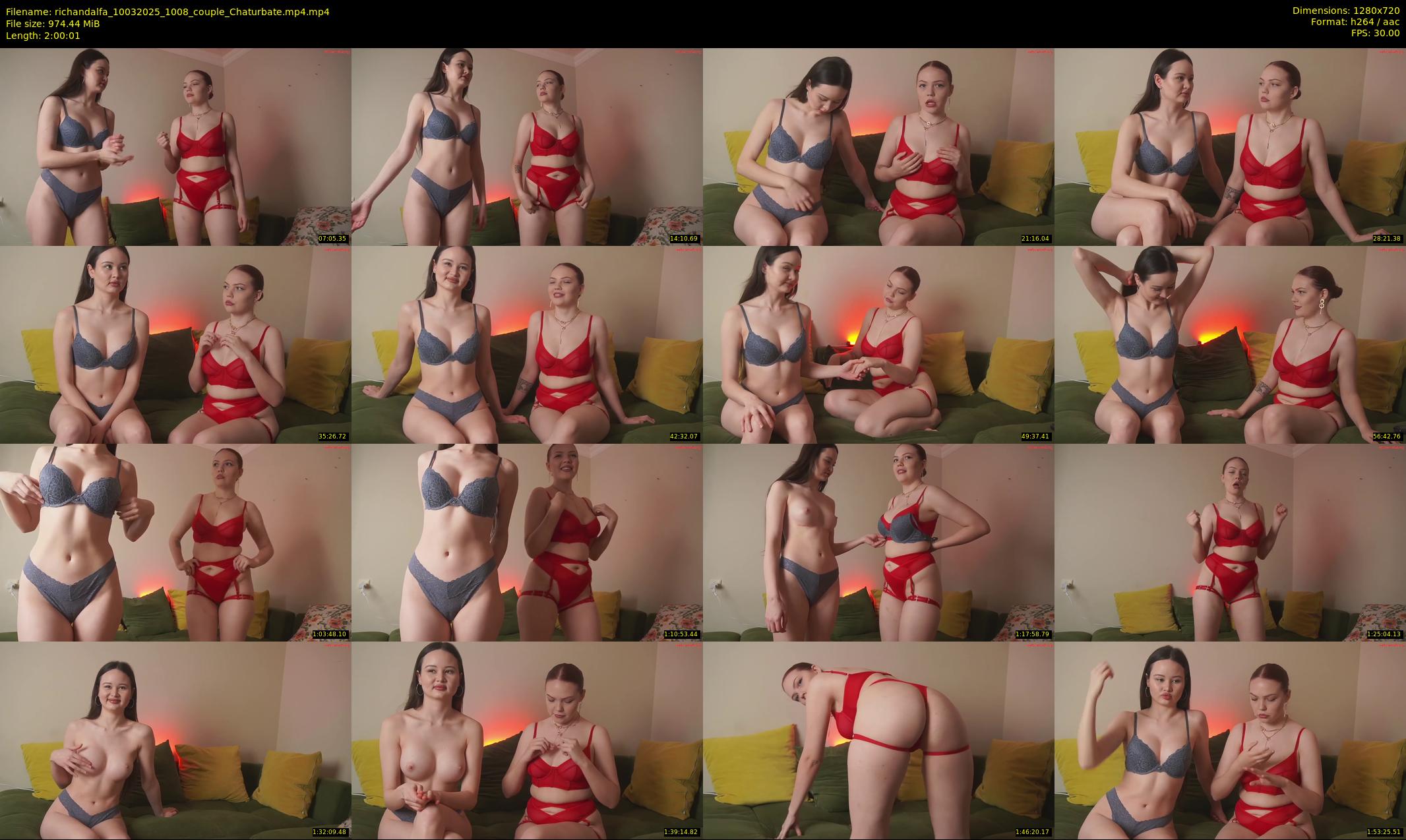 richandalfa — 121 minute Chaturbate couple cam show recording, 720p, Mar 10, 2025
