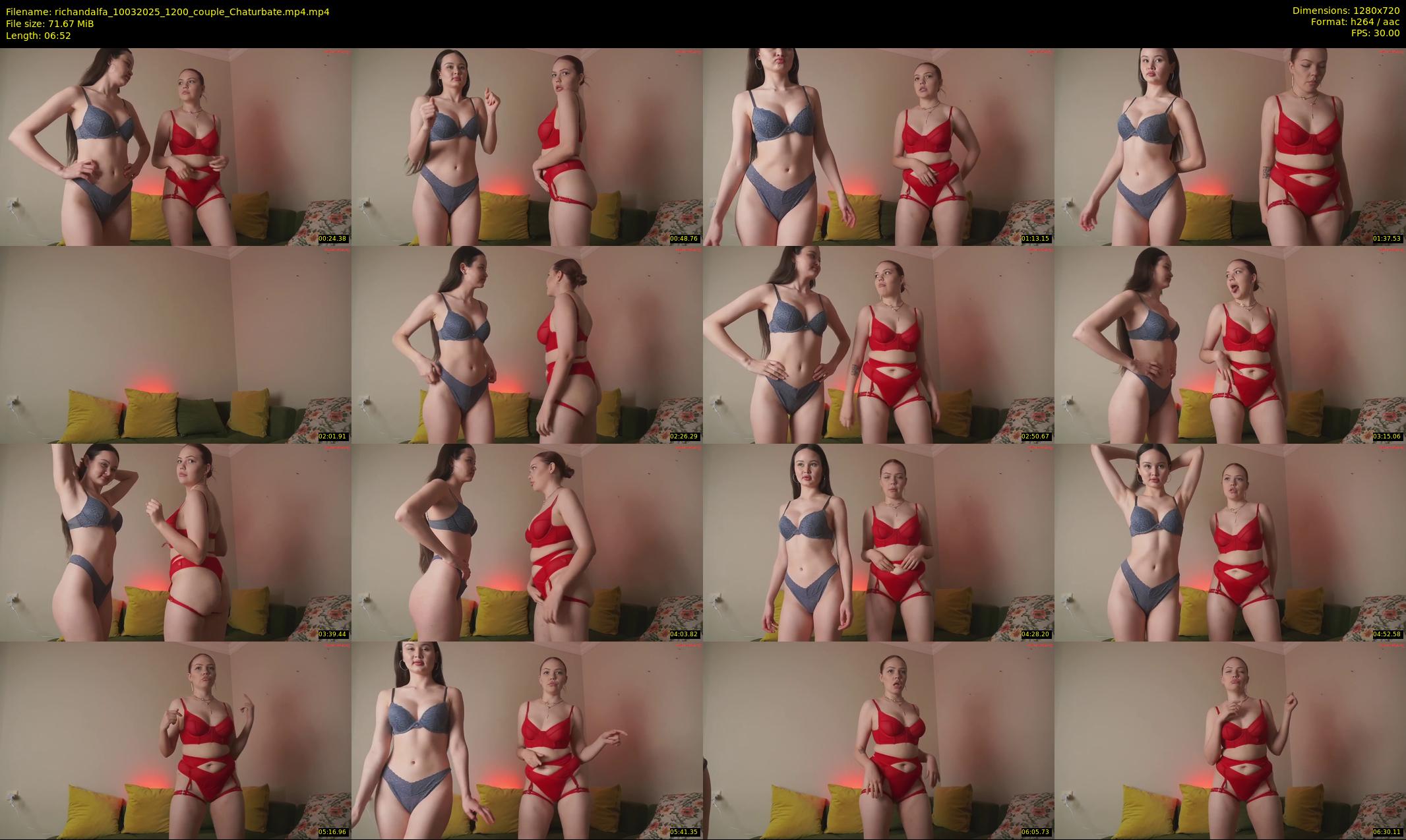 richandalfa — 7 minute Chaturbate couple cam show recording, 720p, Mar 10, 2025