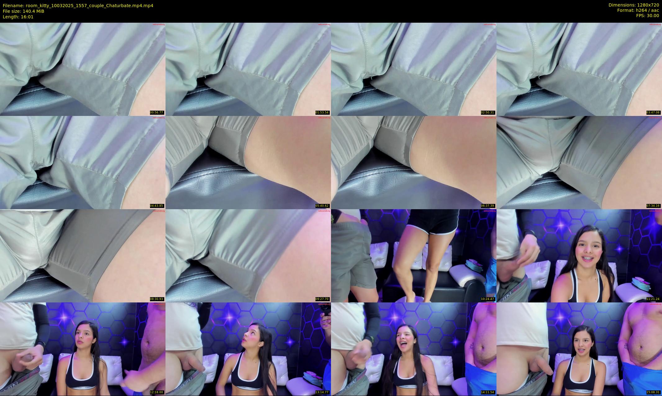 room_kitty — 17 minute Chaturbate couple cam show recording, 720p, Mar 10, 2025