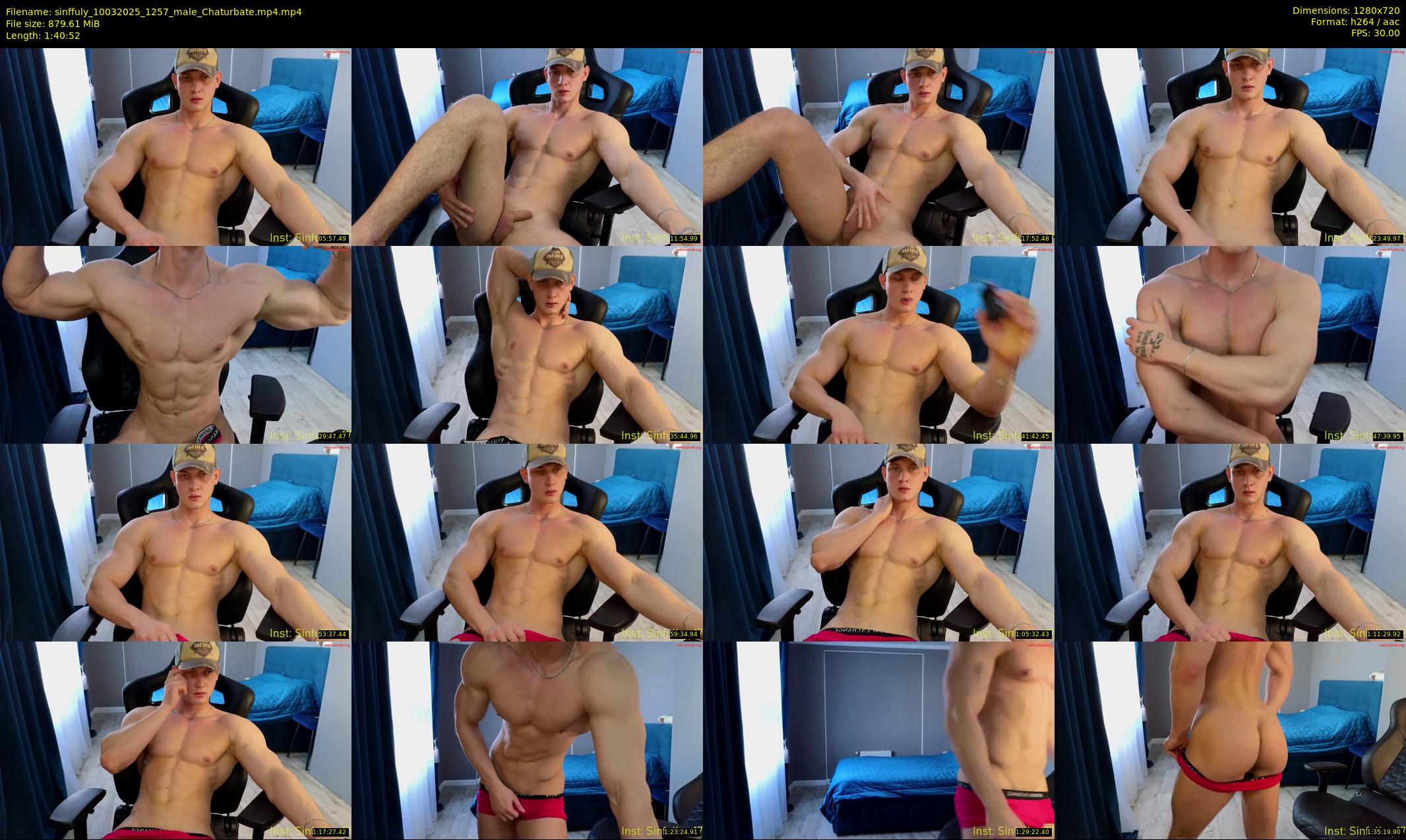 sinffuly — 101 minute Chaturbate male cam show recording, 720p, Mar 10, 2025