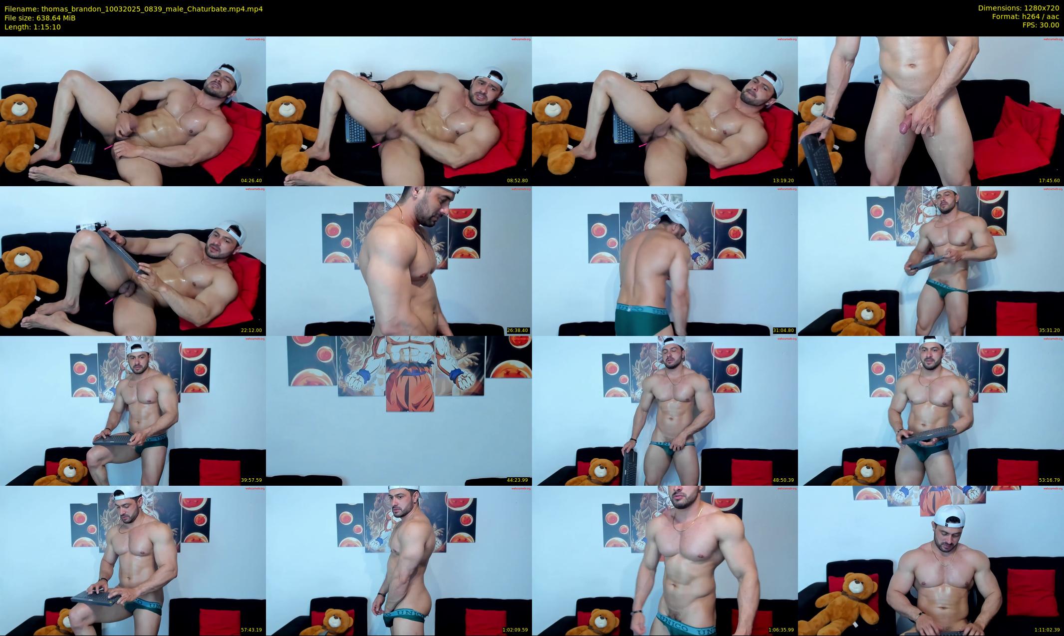 thomas_brandon — 76 minute Chaturbate male cam show recording, 720p, Mar 10, 2025