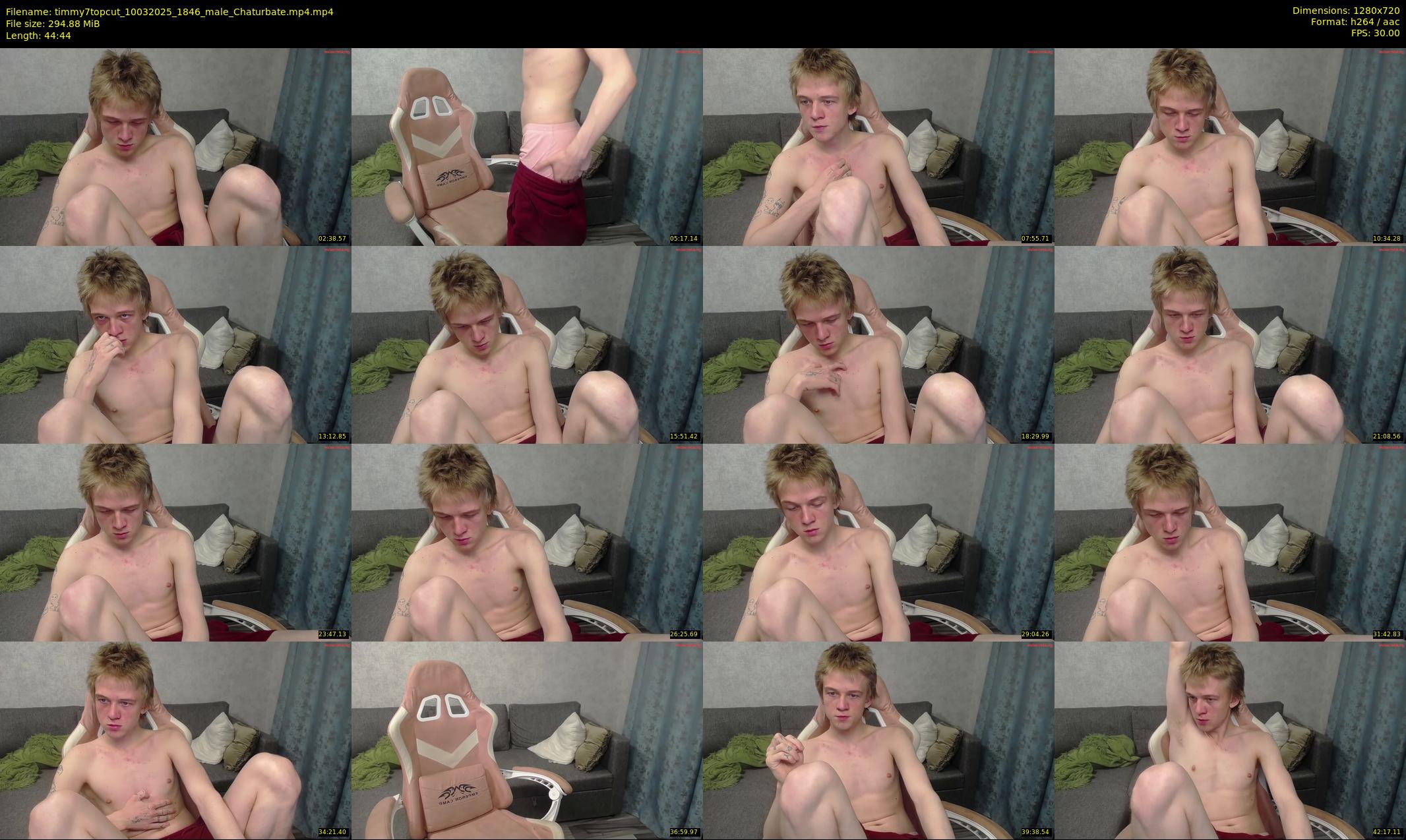 timmy7topcut — 45 minute Chaturbate male cam show recording, 720p, Mar 10, 2025