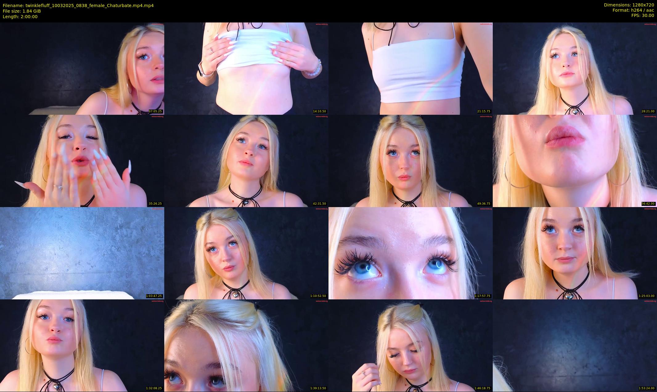 twinklefluff — 120 minute Chaturbate female cam show recording, 720p, Mar 10, 2025