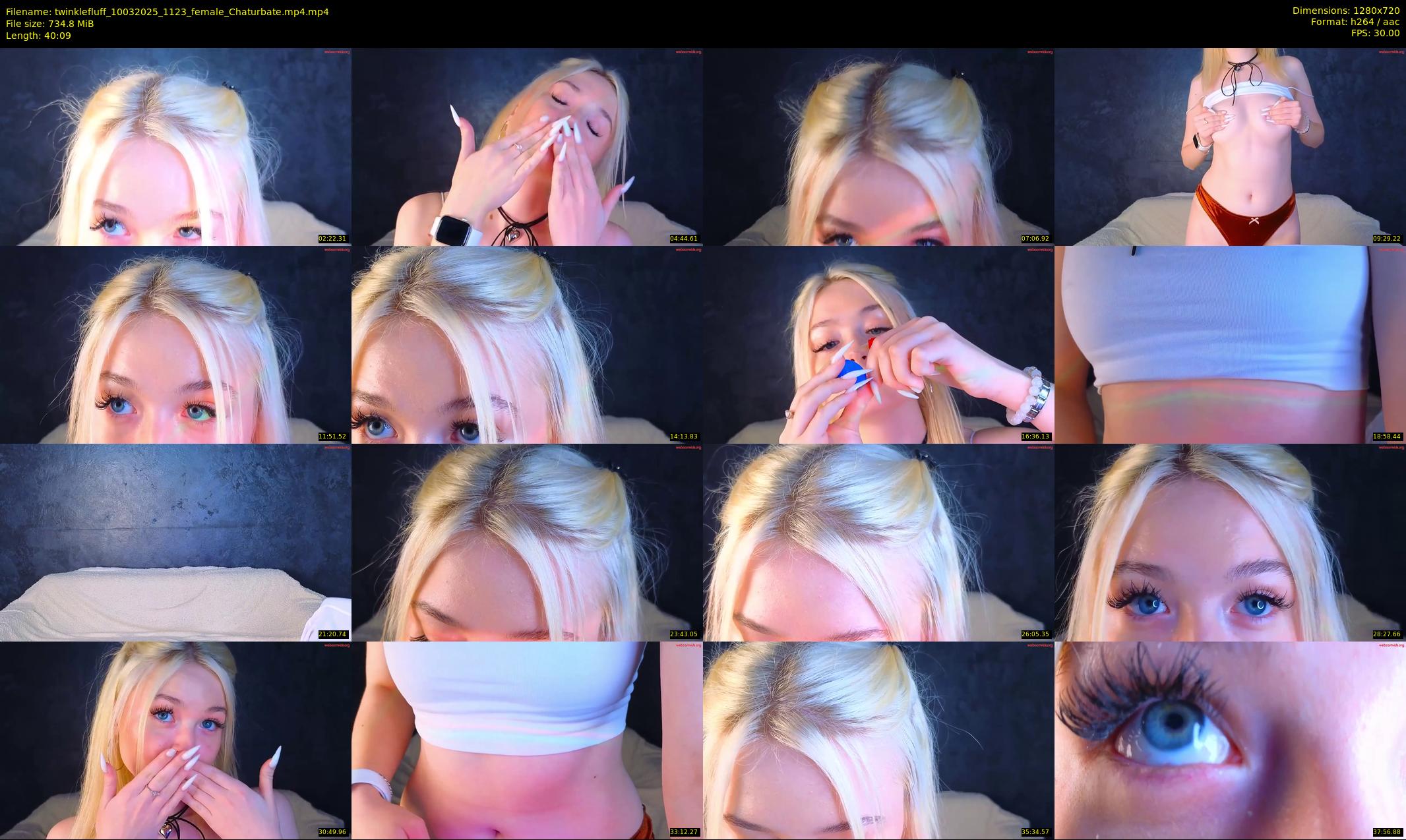 twinklefluff — 41 minute Chaturbate female cam show recording, 720p, Mar 10, 2025