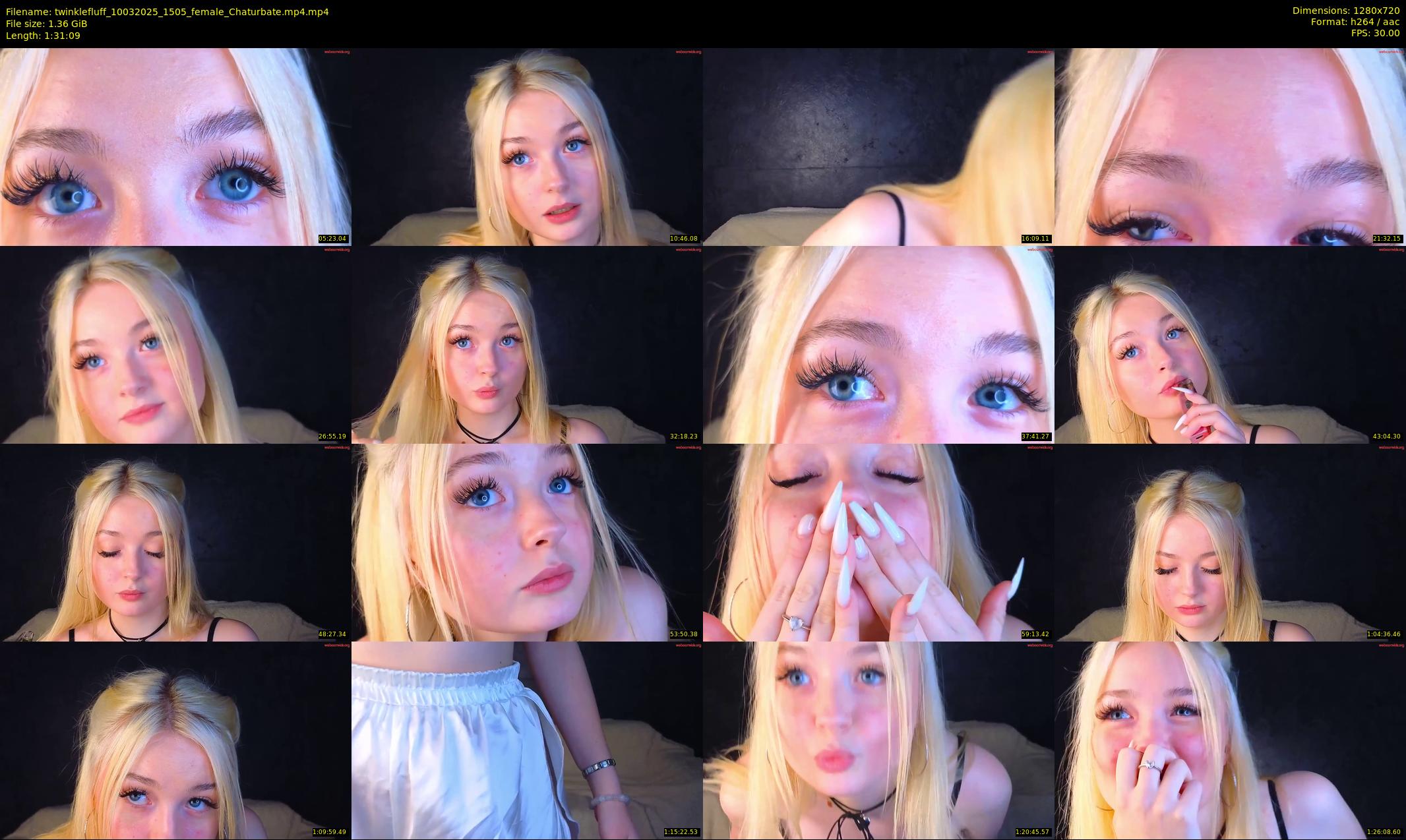 twinklefluff — 92 minute Chaturbate female cam show recording, 720p, Mar 10, 2025