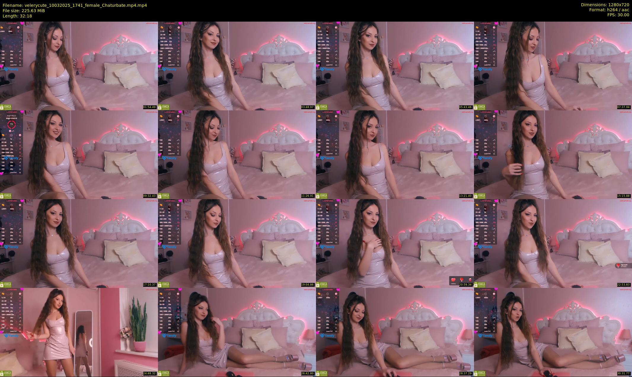 velerycute — 33 minute Chaturbate female cam show recording, 720p, Mar 10, 2025