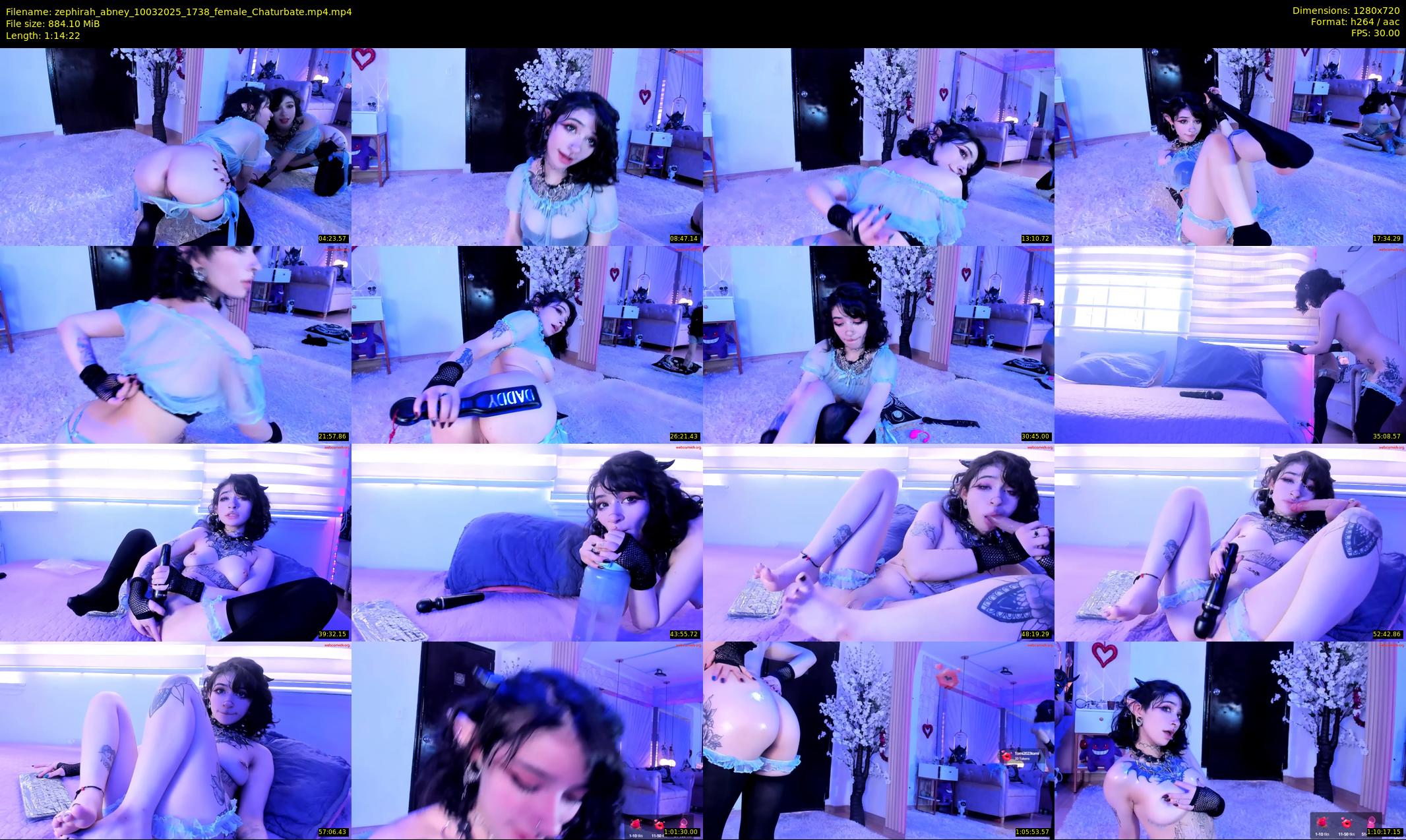 zephirah_abney — 75 minute Chaturbate female cam show recording, 720p, Mar 10, 2025