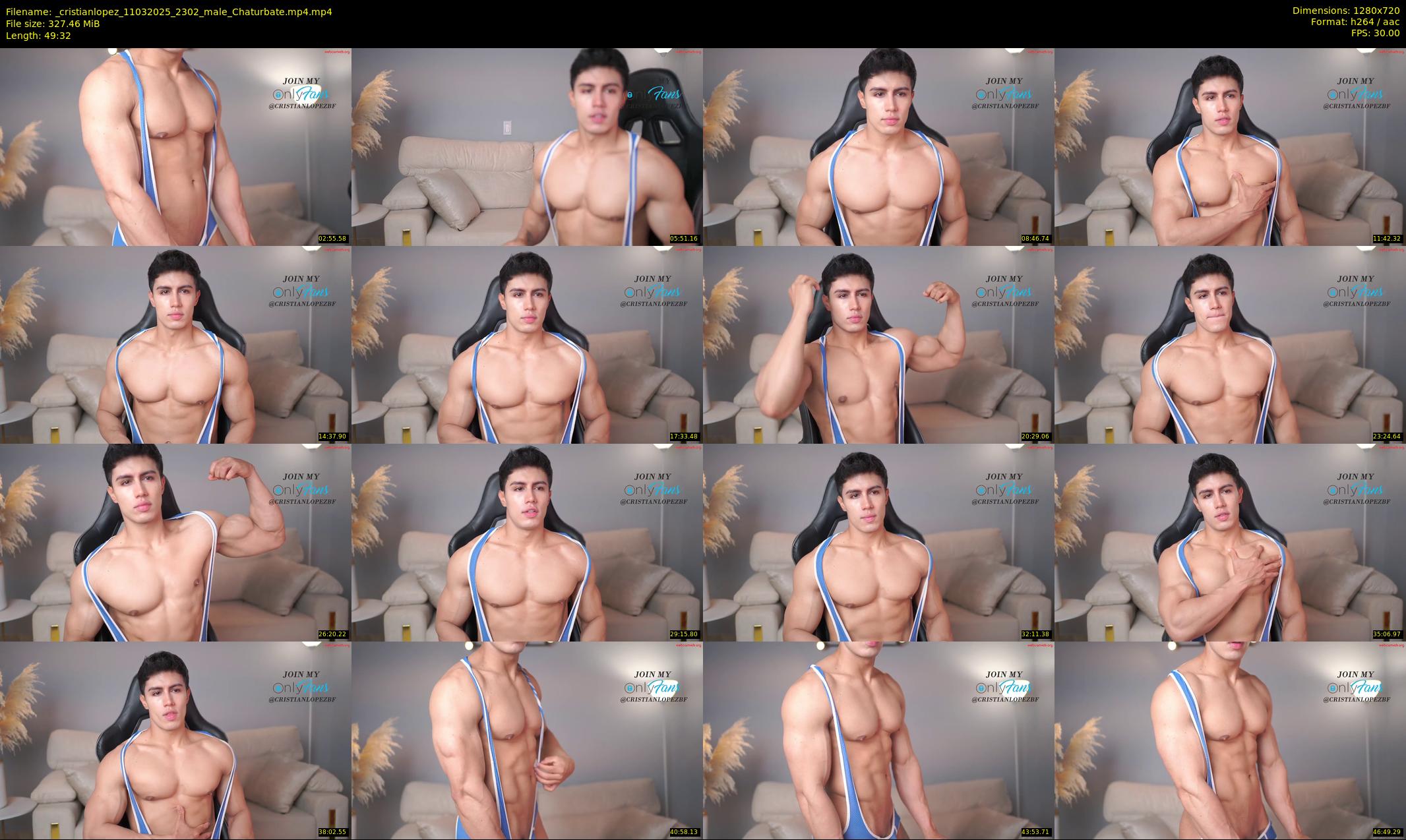 _cristianlopez — 50 minute Chaturbate male cam show recording, 720p, Mar 11, 2025