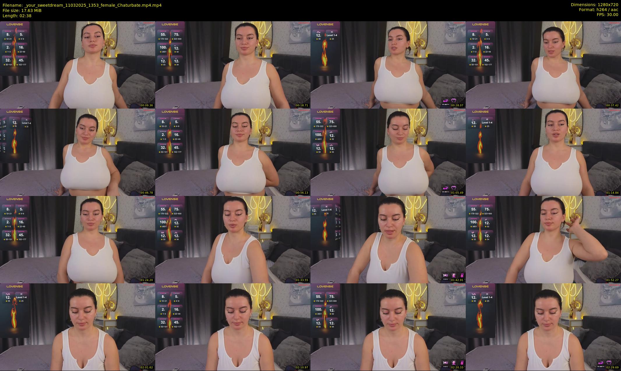 _your_sweetdream — 3 minute Chaturbate female cam show recording, 720p, Mar 11, 2025