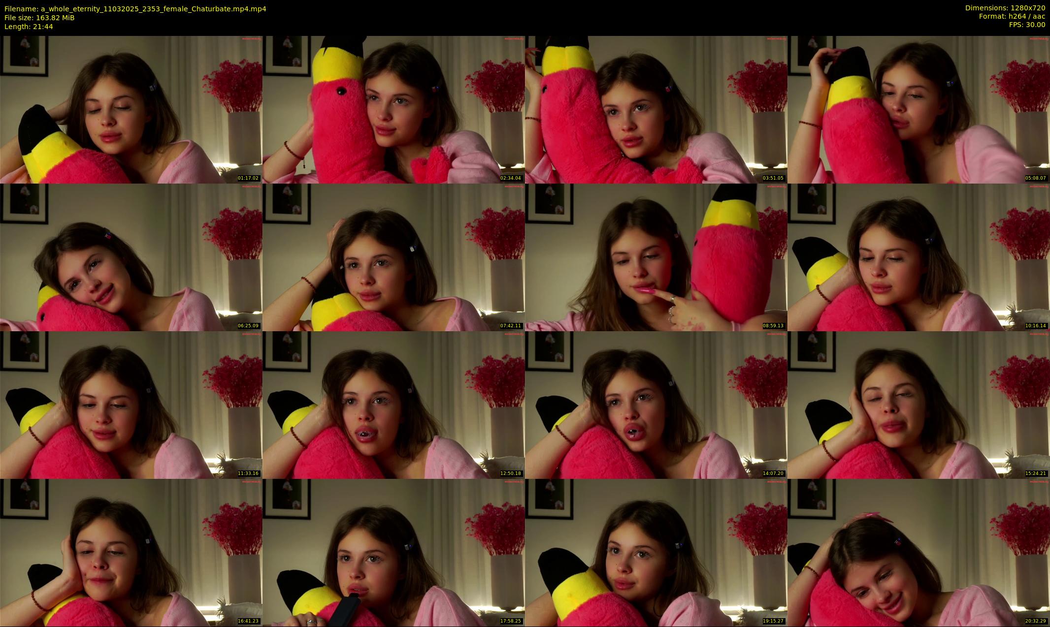 a_whole_eternity — 22 minute Chaturbate female cam show recording, 720p, Mar 11, 2025