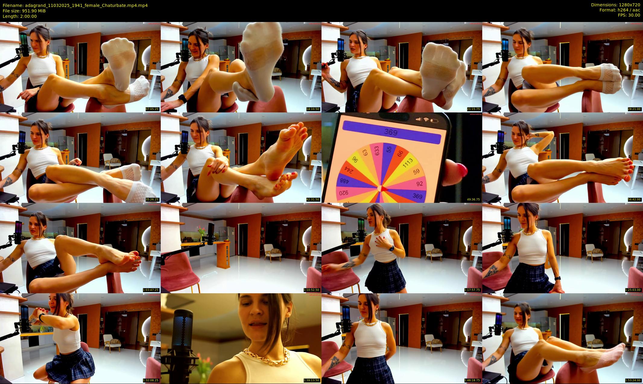 adagrand — 120 minute Chaturbate female cam show recording, 720p, Mar 11, 2025