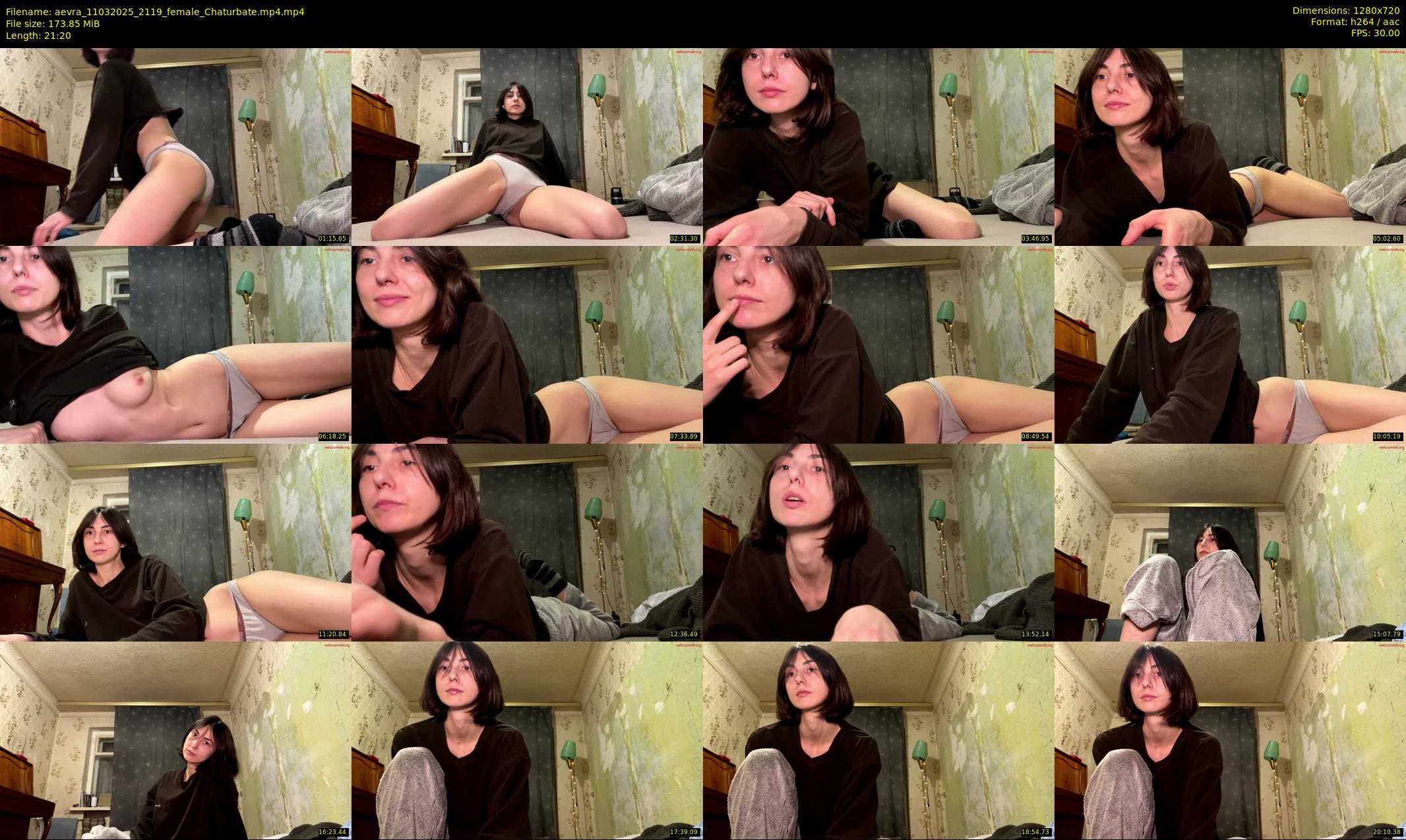 aevra — 22 minute Chaturbate female cam show recording, 720p, Mar 11, 2025