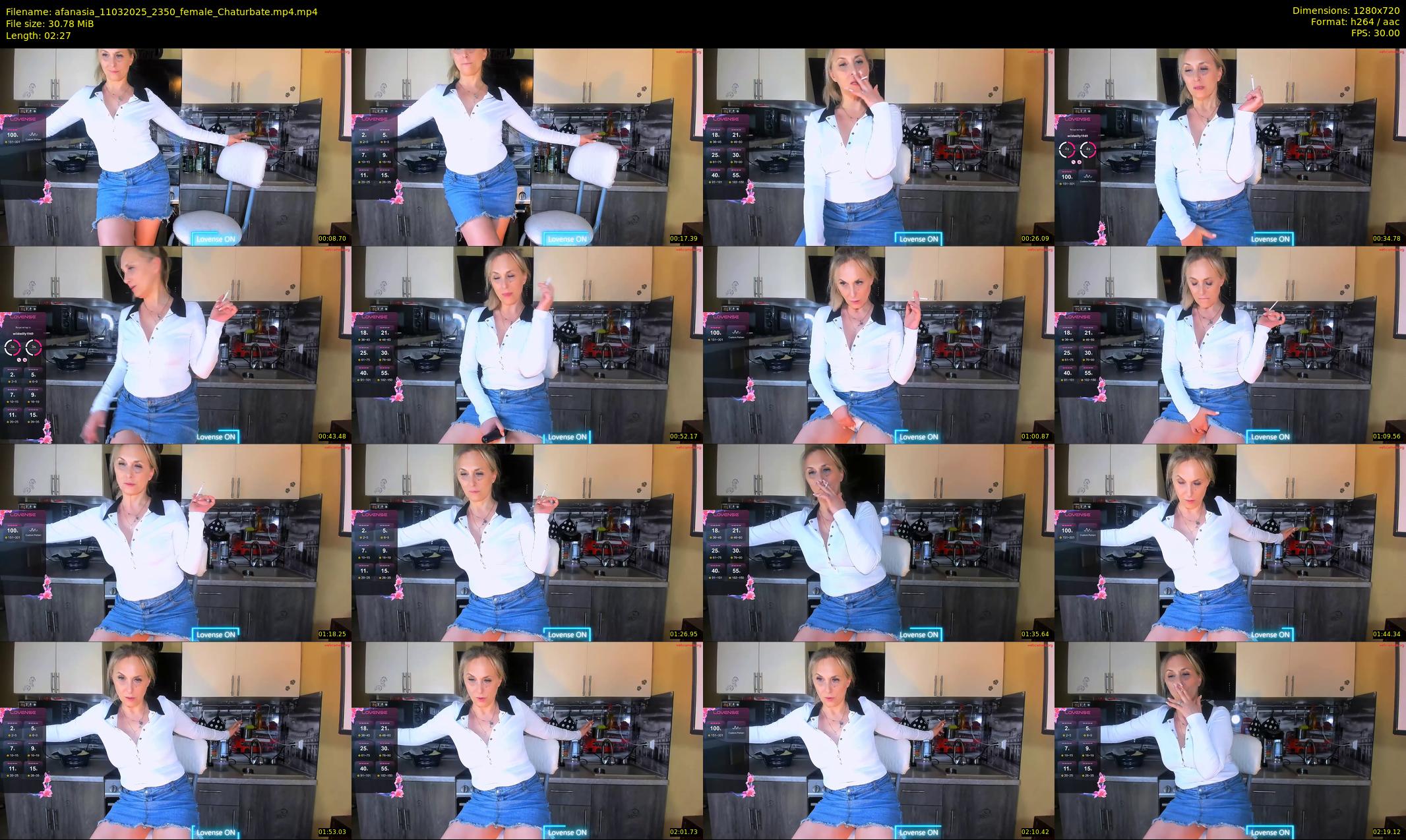 afanasia — 3 minute Chaturbate female cam show recording, 720p, Mar 11, 2025