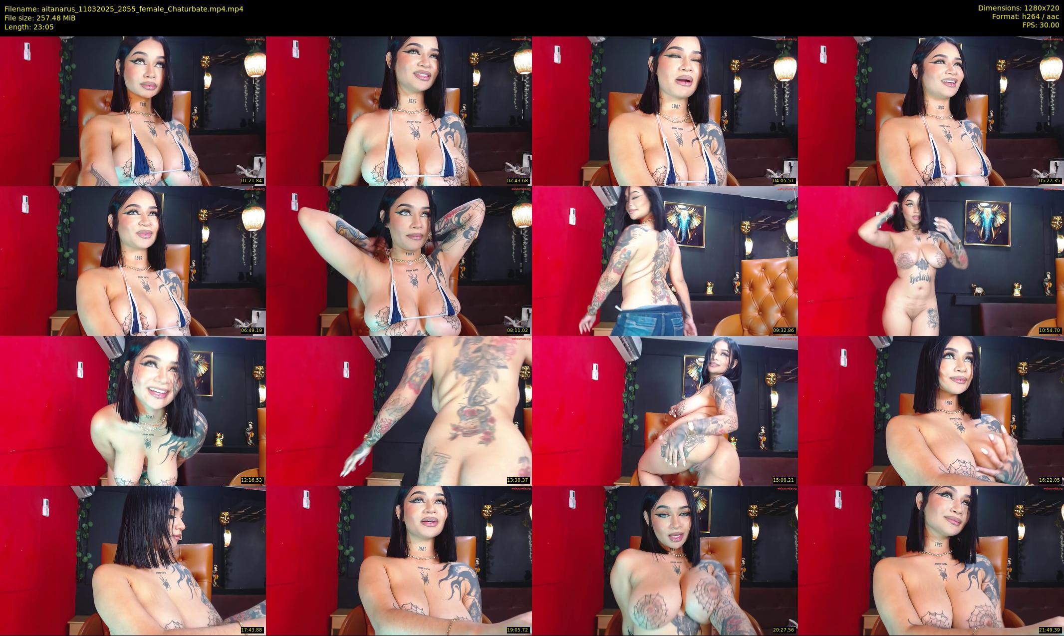 aitanarus — 24 minute Chaturbate female cam show recording, 720p, Mar 11, 2025