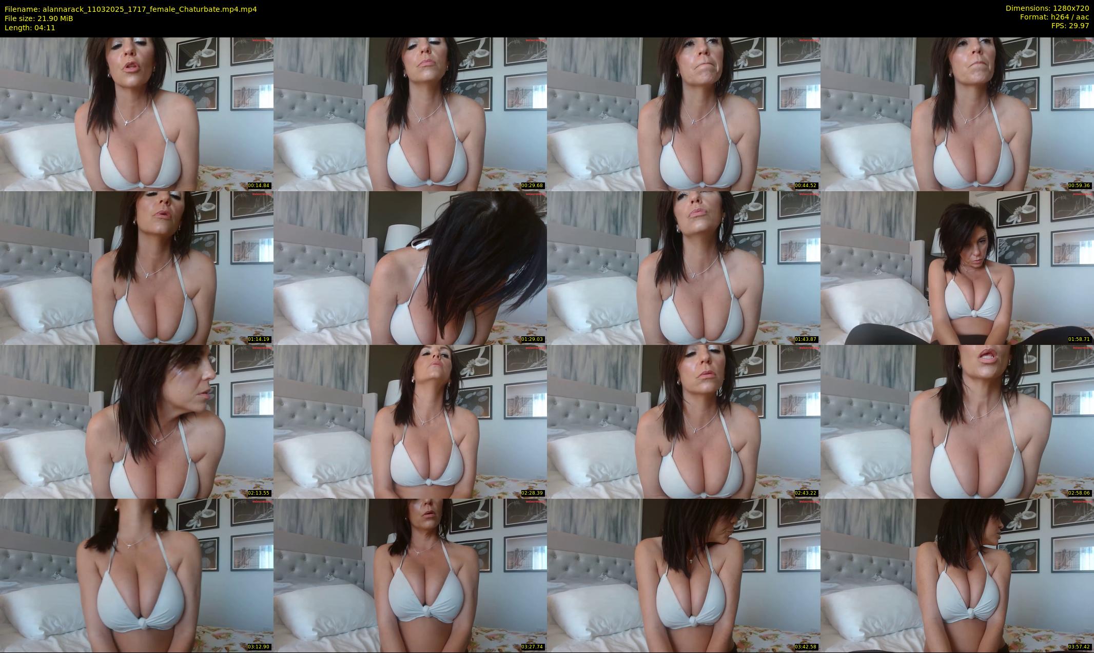 alannarack — 5 minute Chaturbate female cam show recording, 720p, Mar 11, 2025
